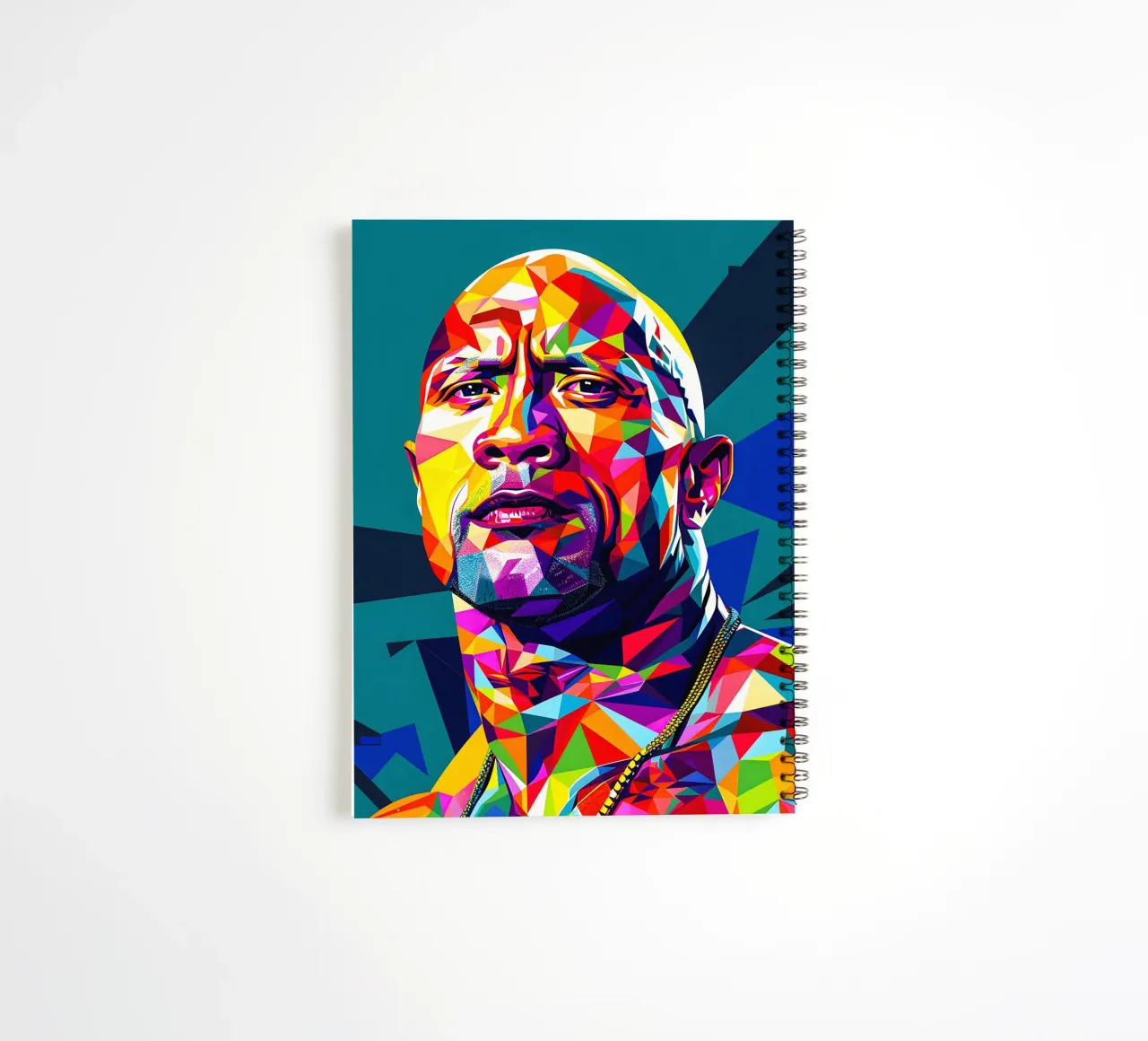 Dwayne Johnson carnet à spirale de HopeStudio