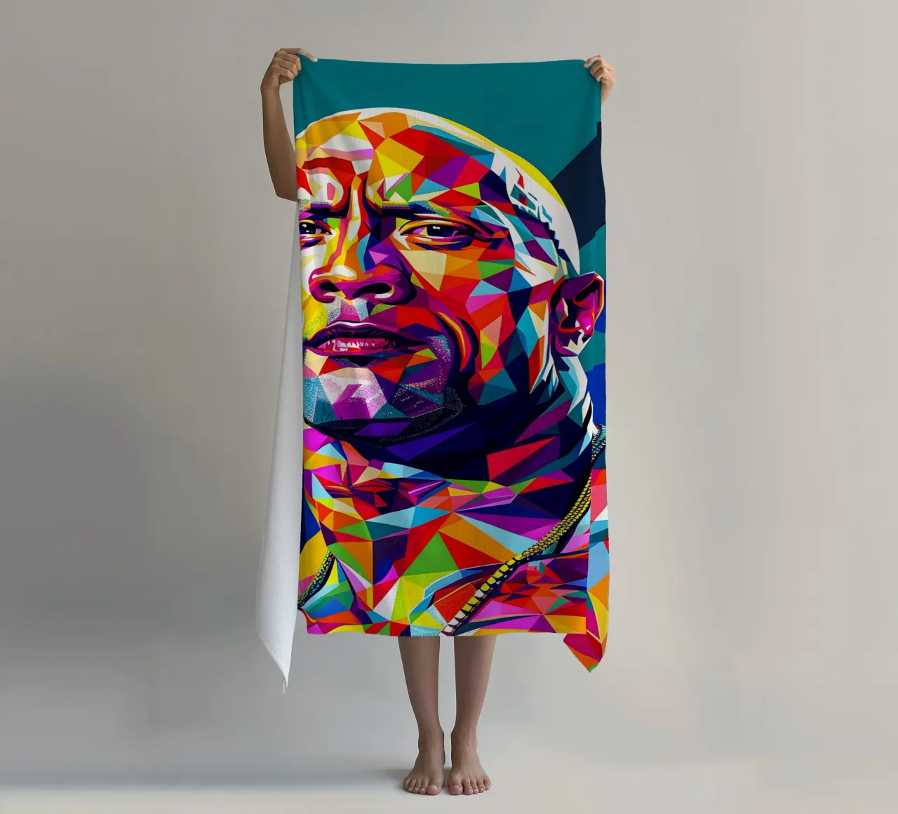 Dwayne Johnson telo mare da HopeStudio