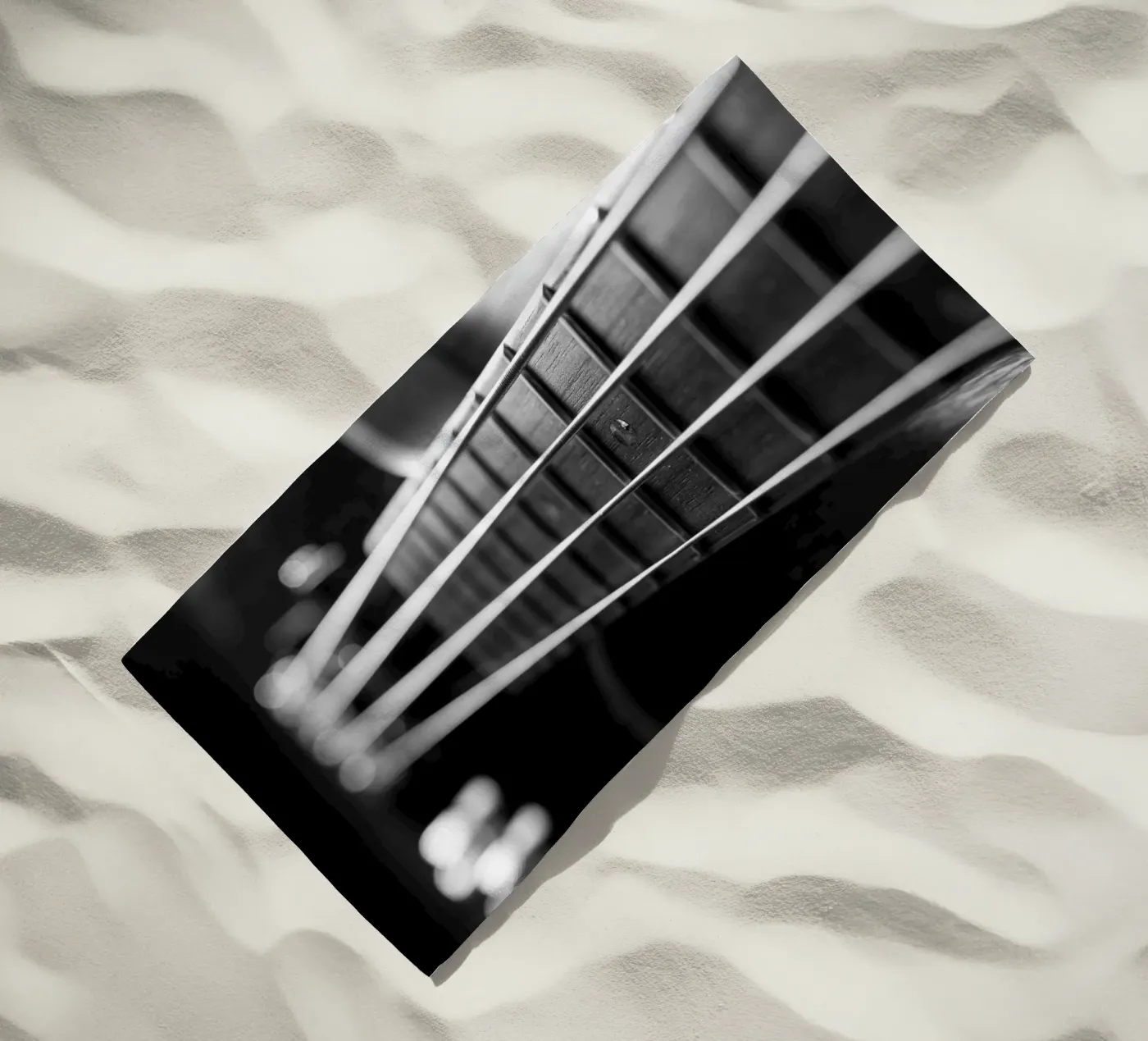 Black bass guitar telo mare da anderm