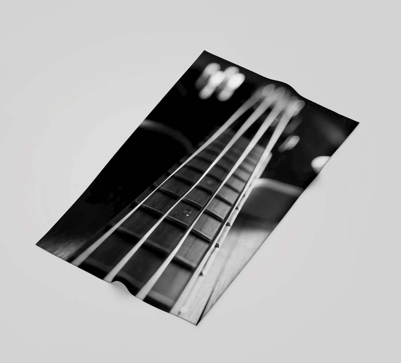 Black bass guitar telo mare da anderm