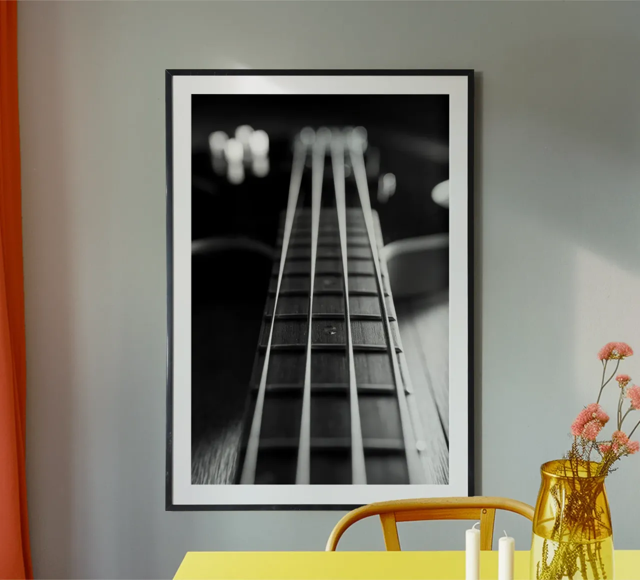 Basso nero poster da anderm