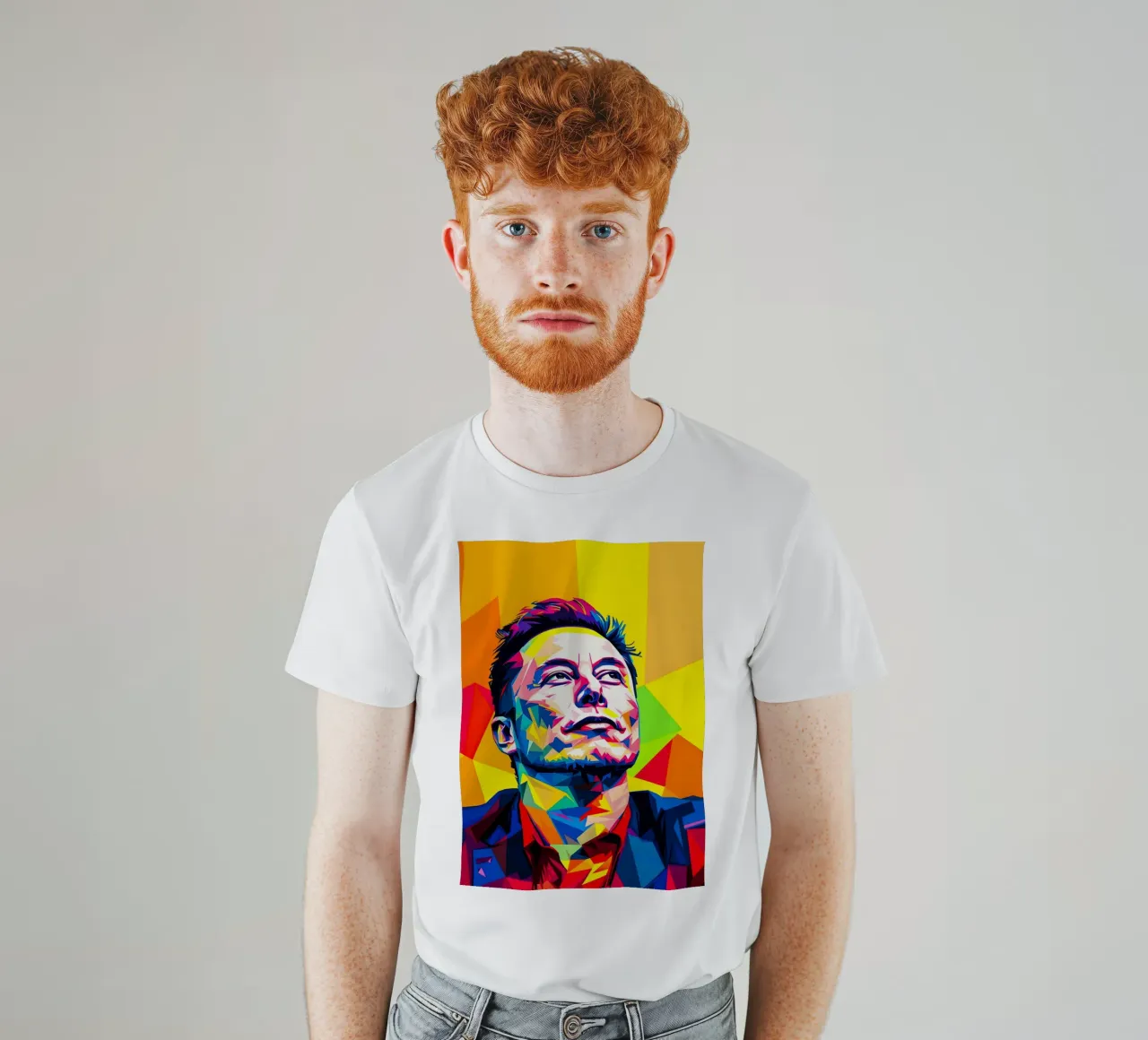 Elon Musk t-shirt da HopeStudio