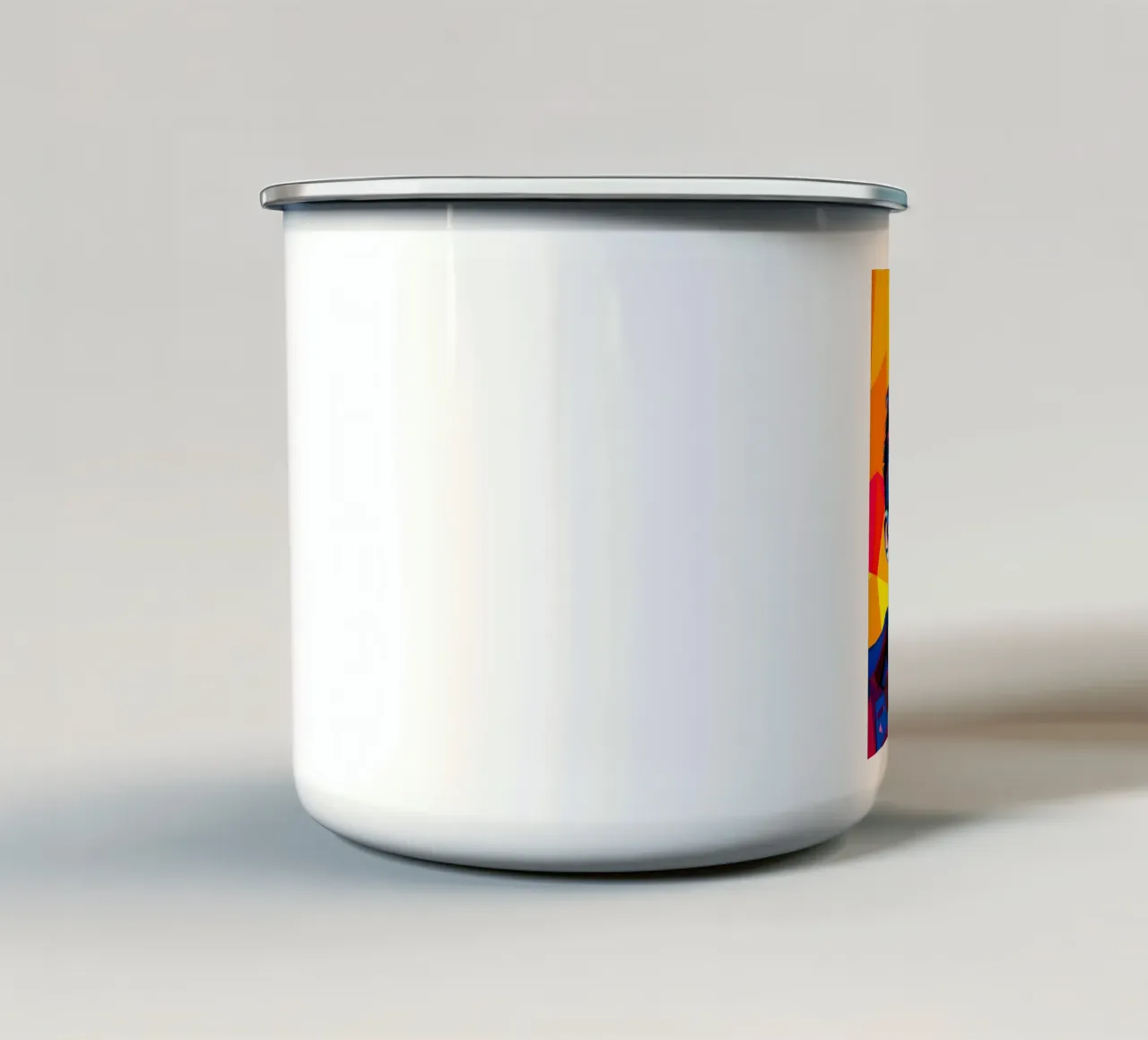 Elon Musk tazza in smalto da HopeStudio