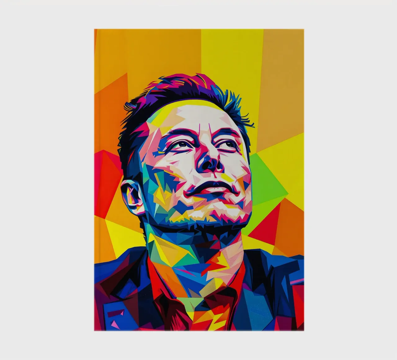 Elon Musk notebook by HopeStudio