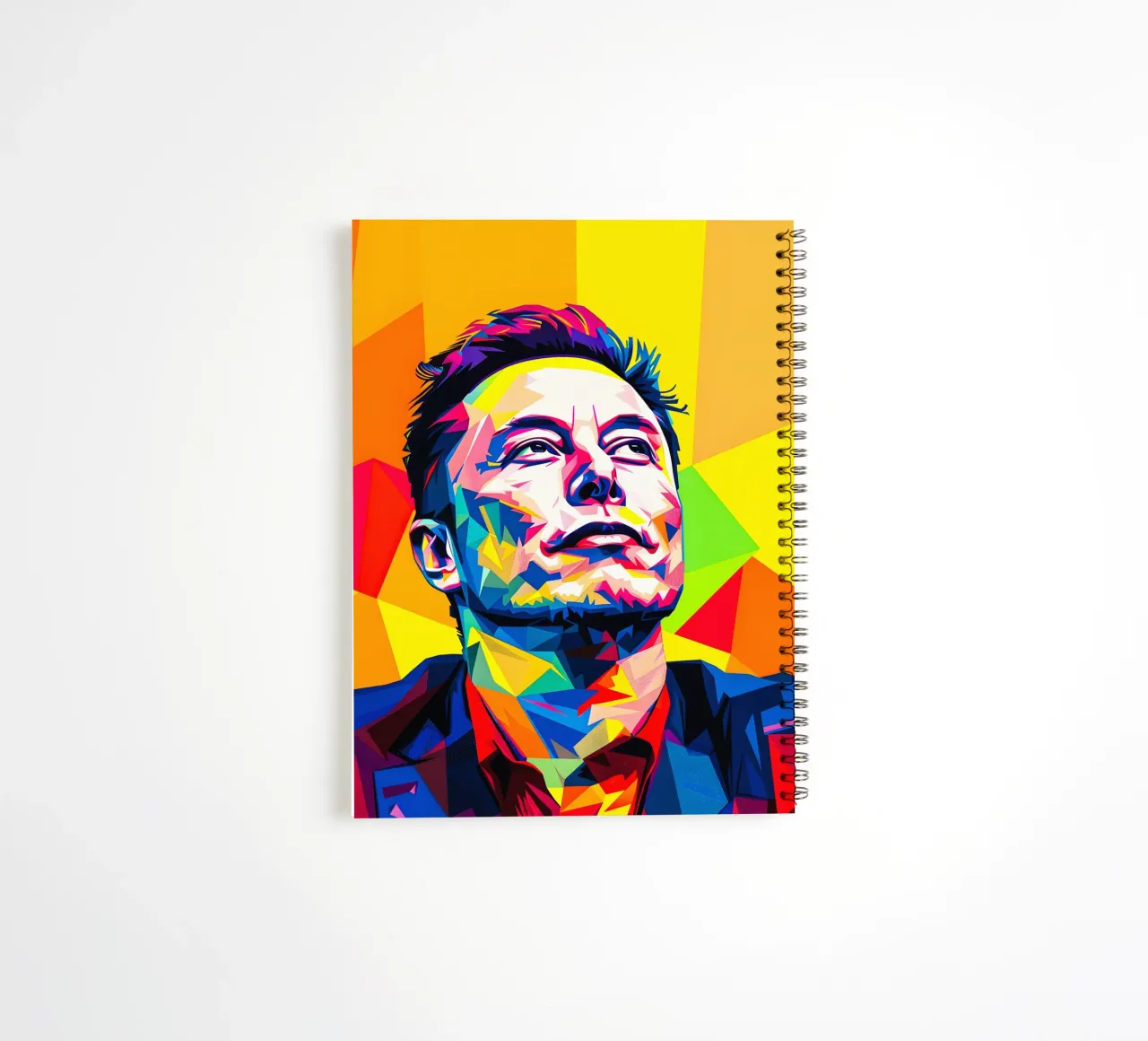 Elon Musk spiral notebook by HopeStudio