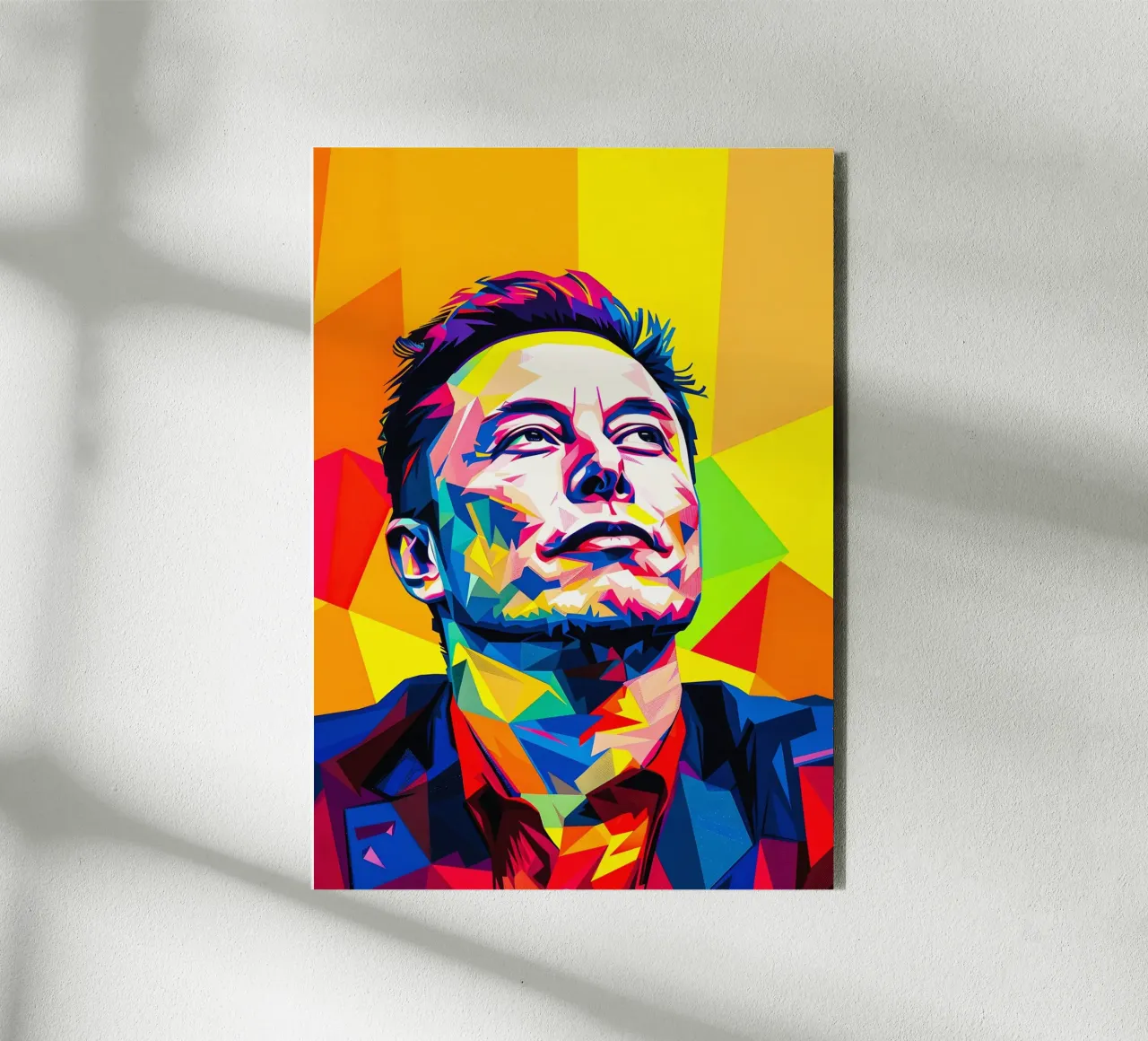 Elon Musk alluminio dibond da HopeStudio