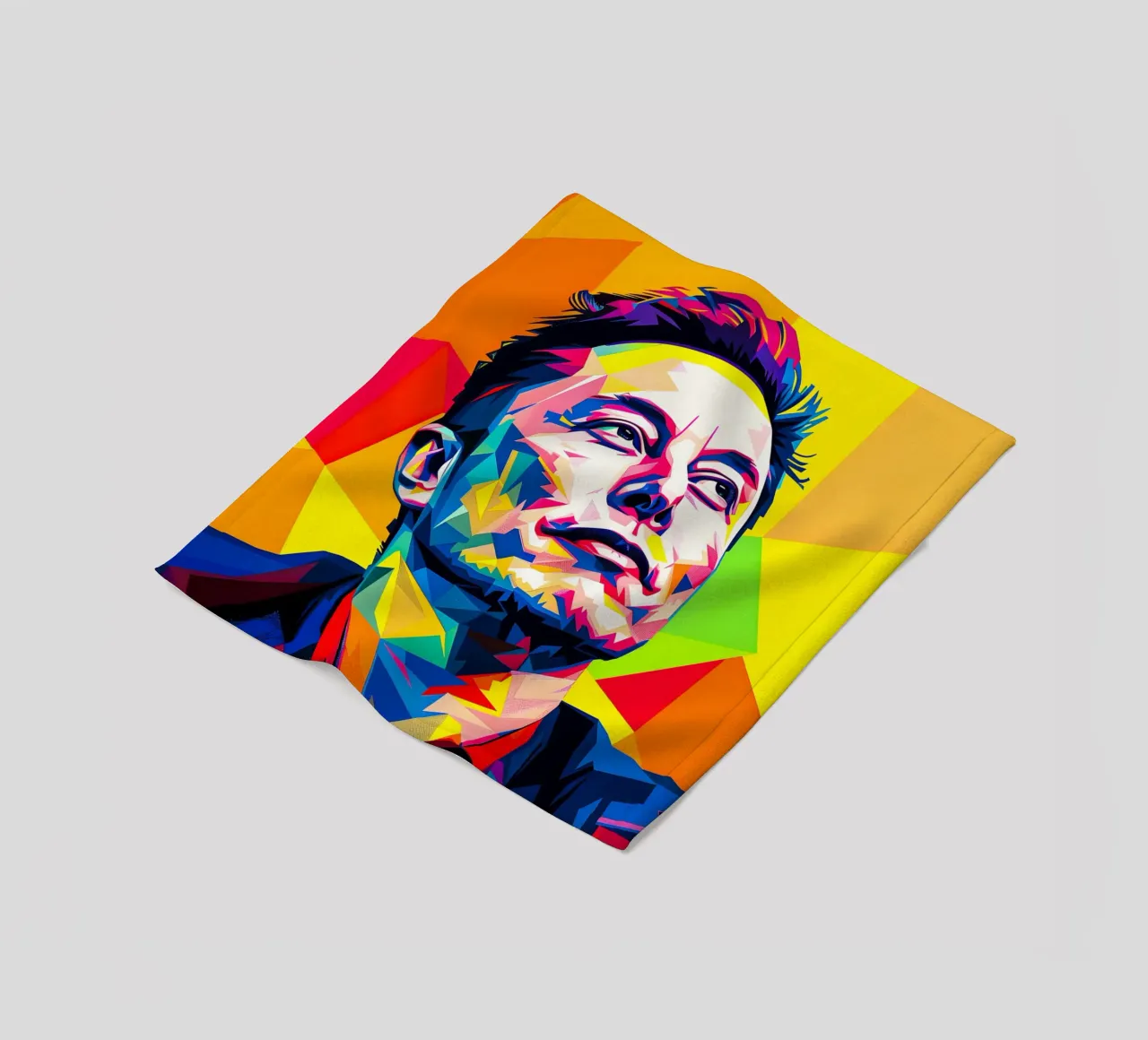 Elon Musk coperta in pile da HopeStudio