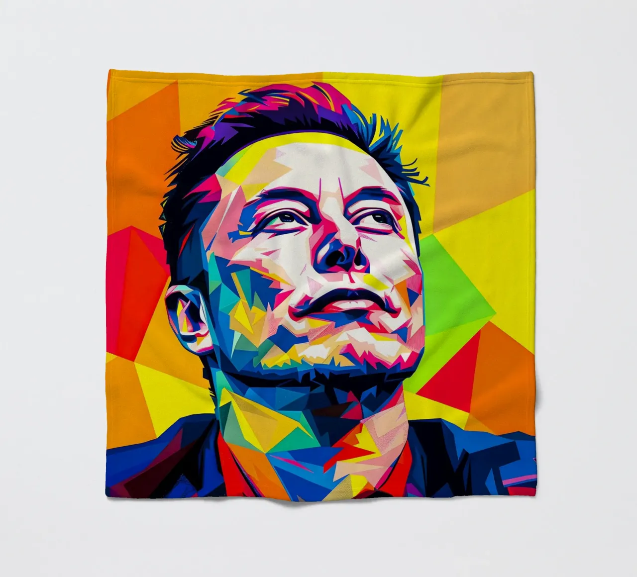 Elon Musk coperta in pile da HopeStudio
