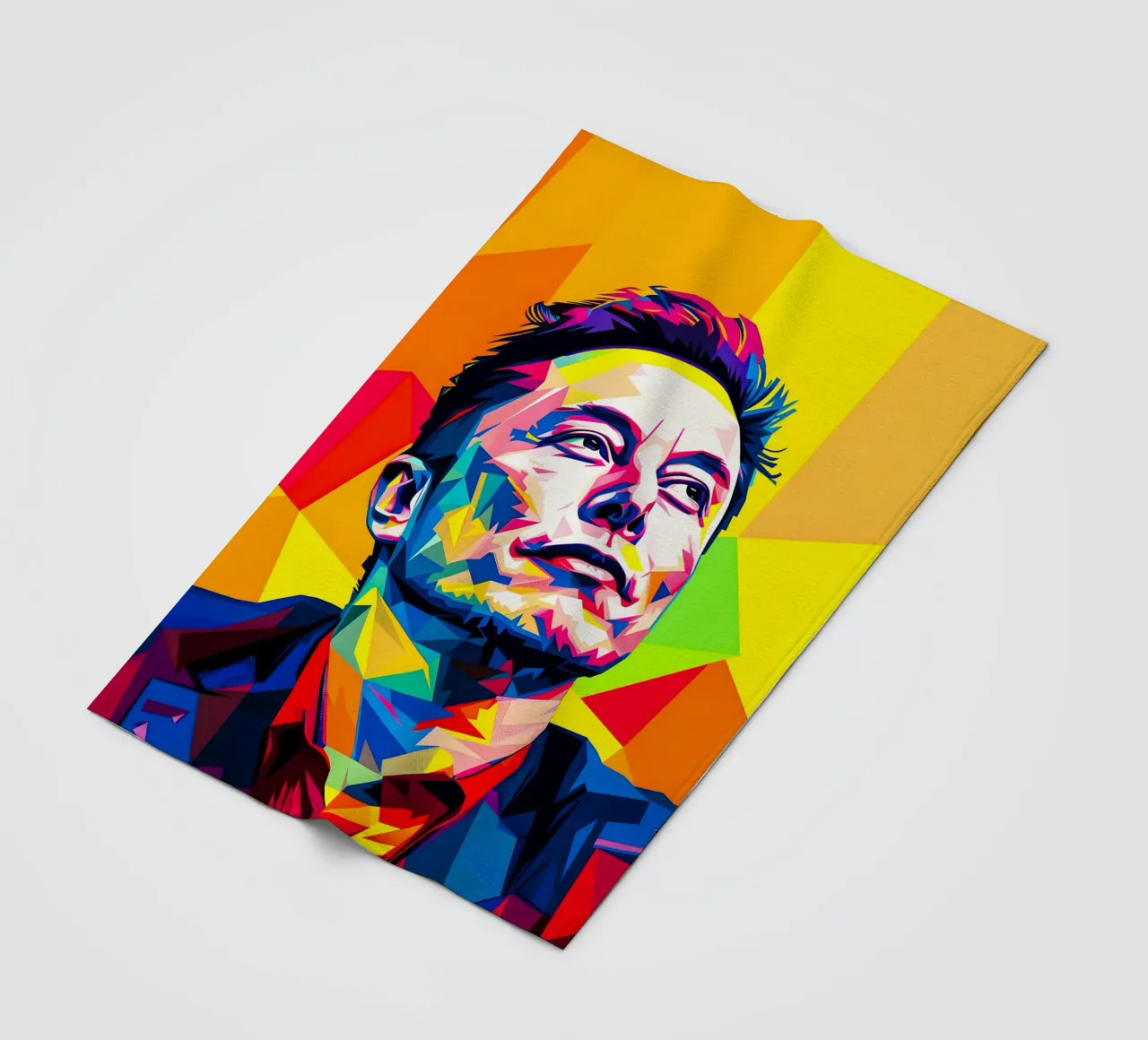 Elon Musk coperta in pile da HopeStudio