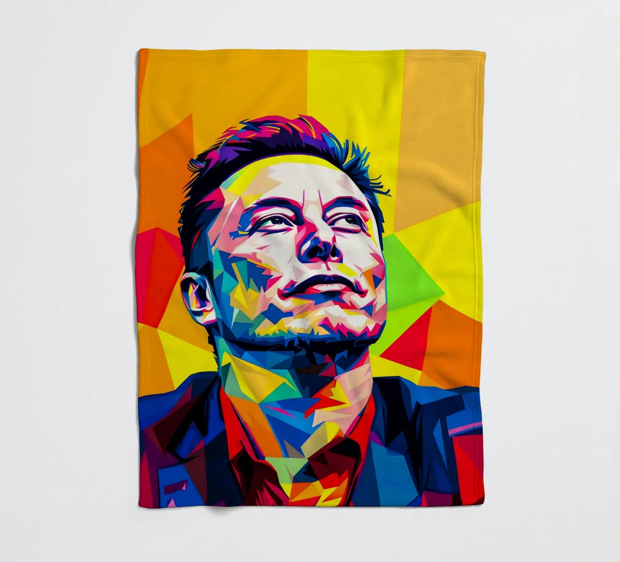 Elon Musk coperta in pile da HopeStudio