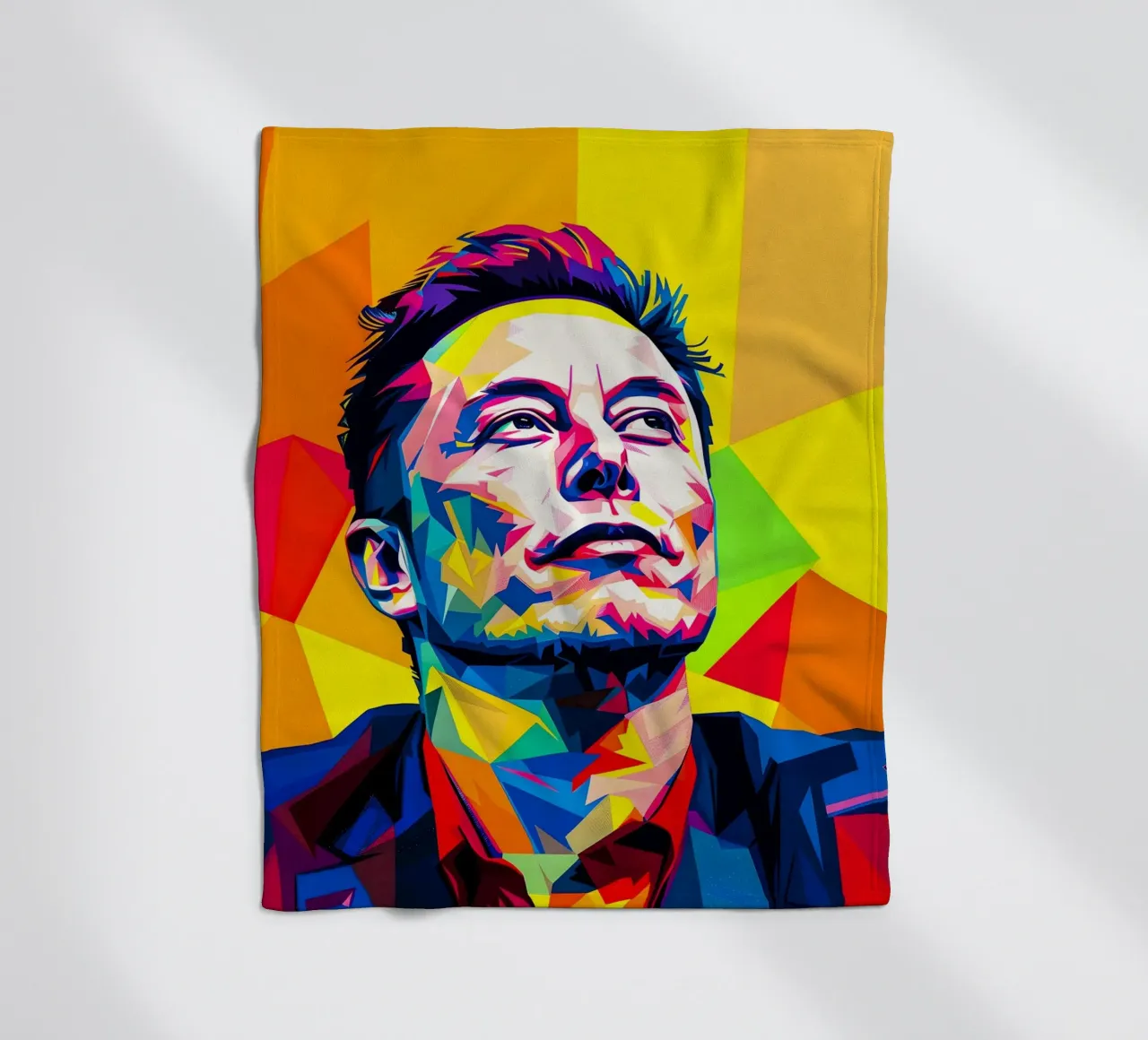 Elon Musk coperta in pile da HopeStudio