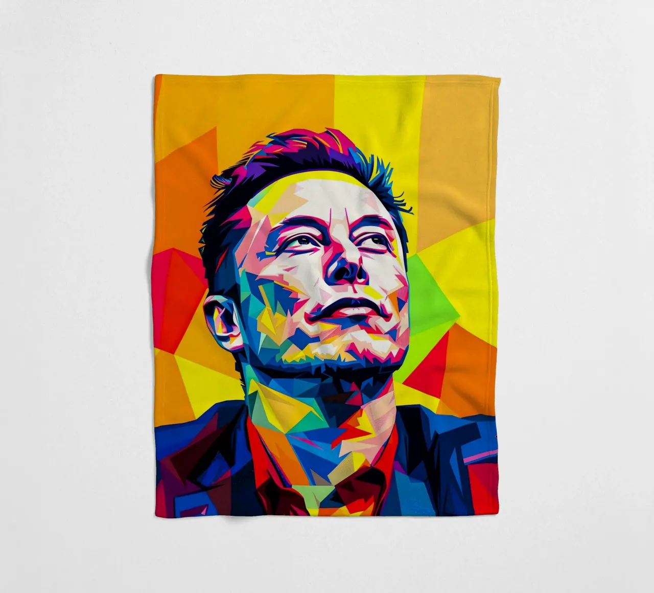 Elon Musk coperta in pile da HopeStudio