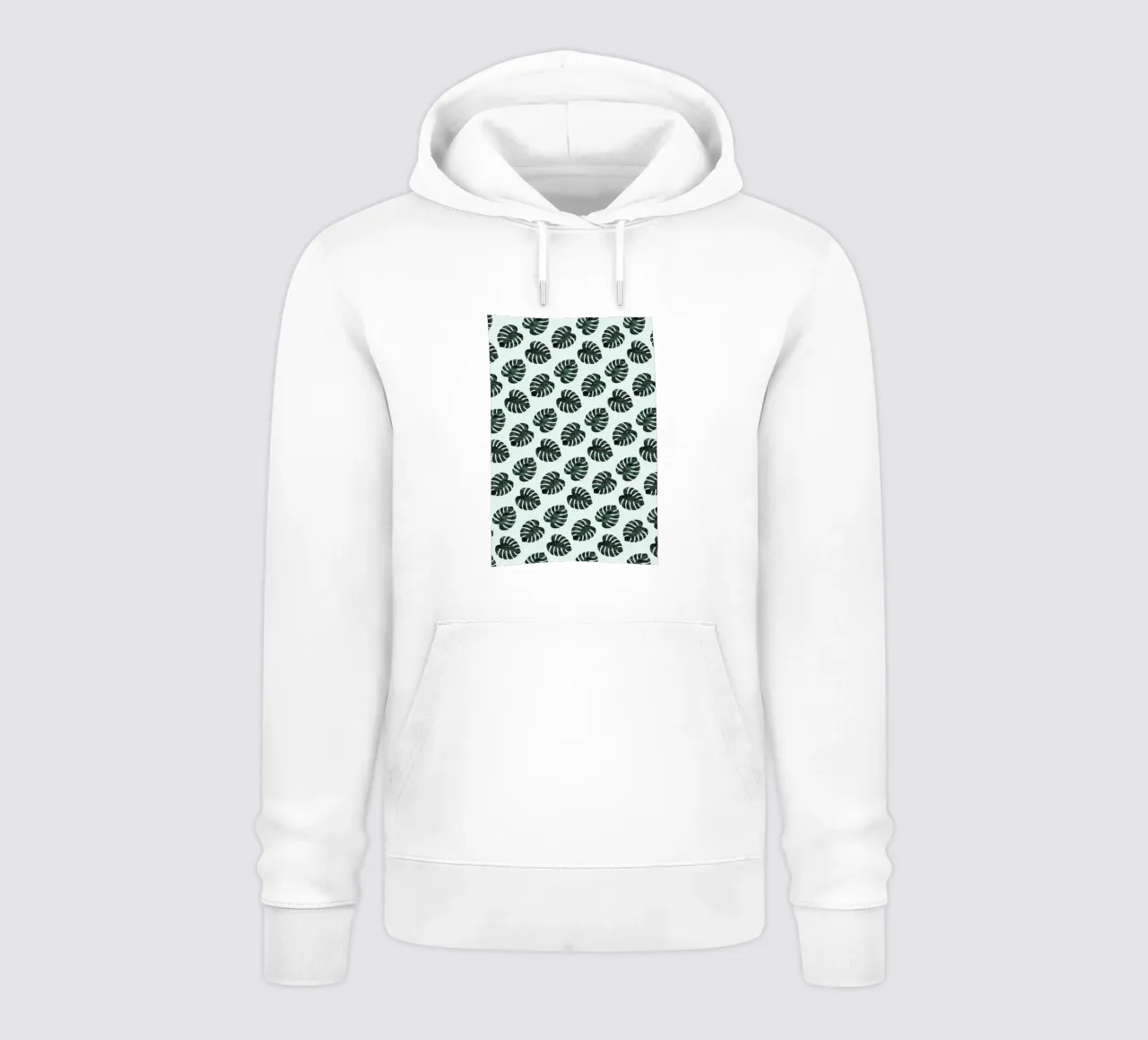 Monstera Pattern Hoodie von Karin Bijlsma