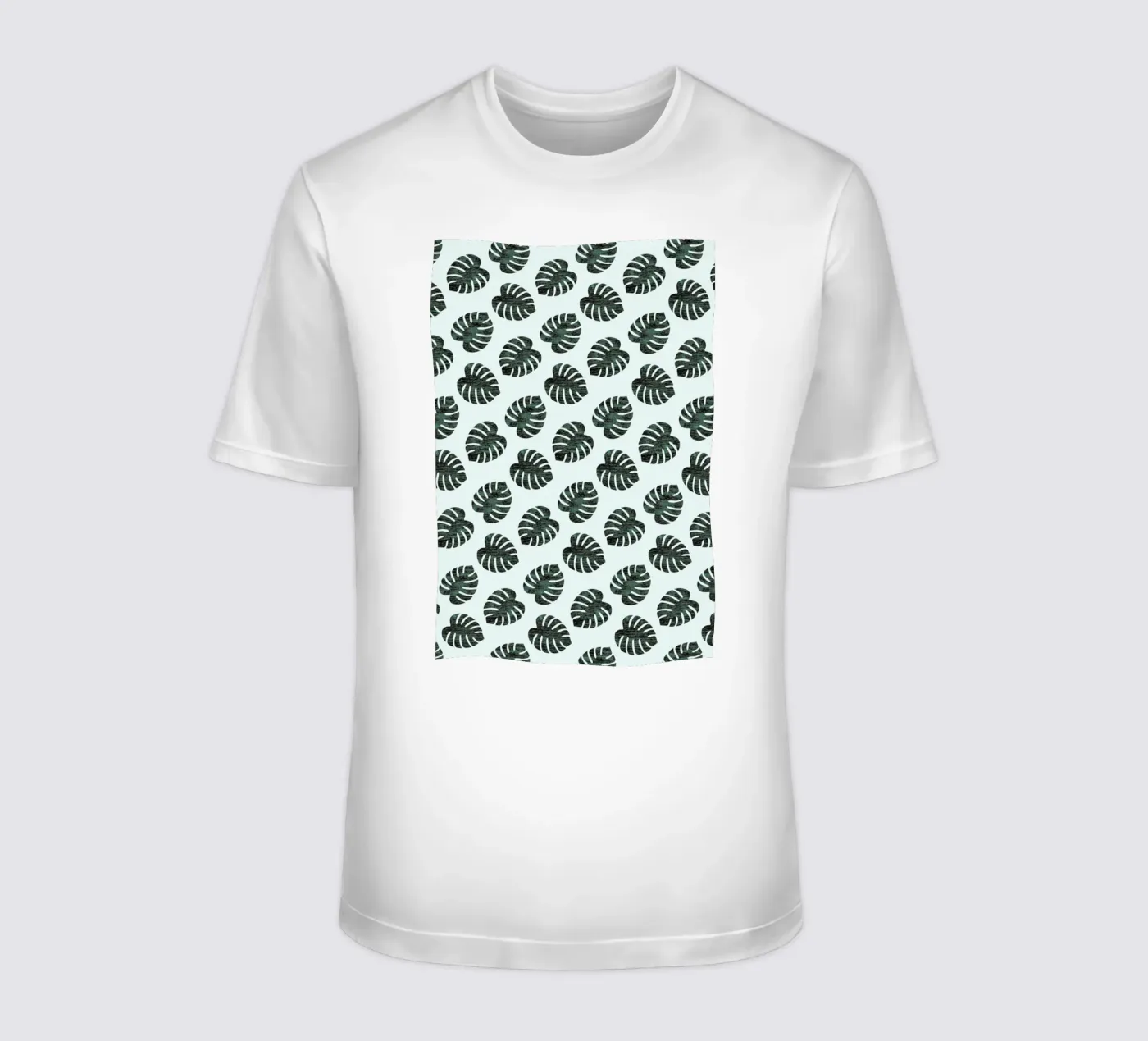 Monstera Pattern t-shirt by Karin Bijlsma
