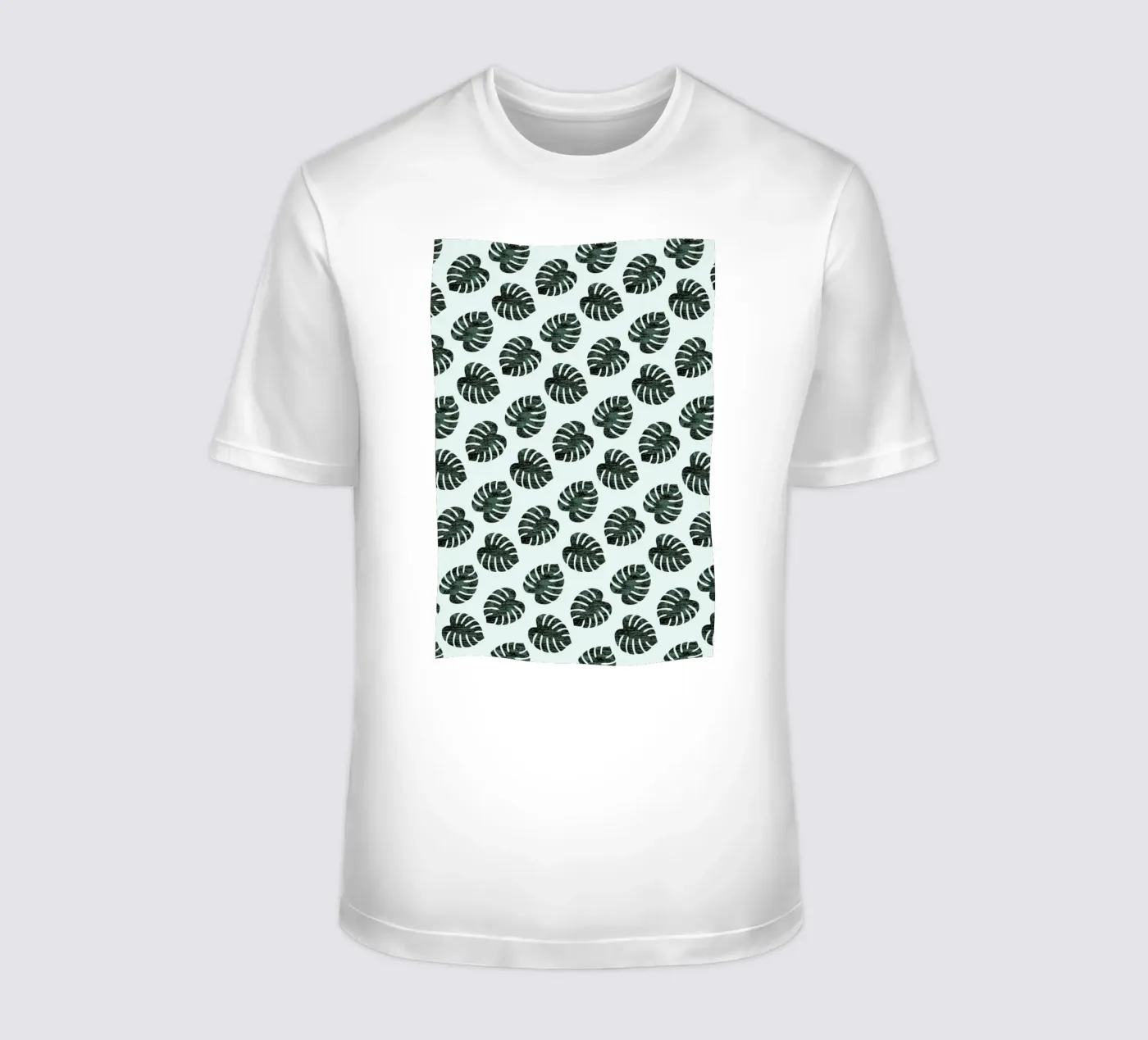 Monstera Pattern t-shirt by Karin Bijlsma