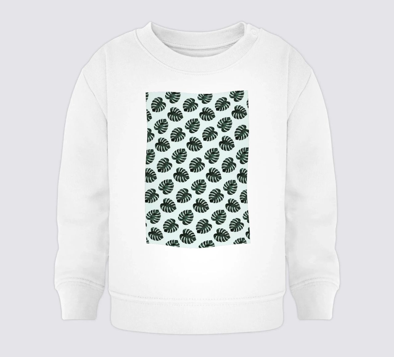 Monstera Pattern felpa neonato da Karin Bijlsma
