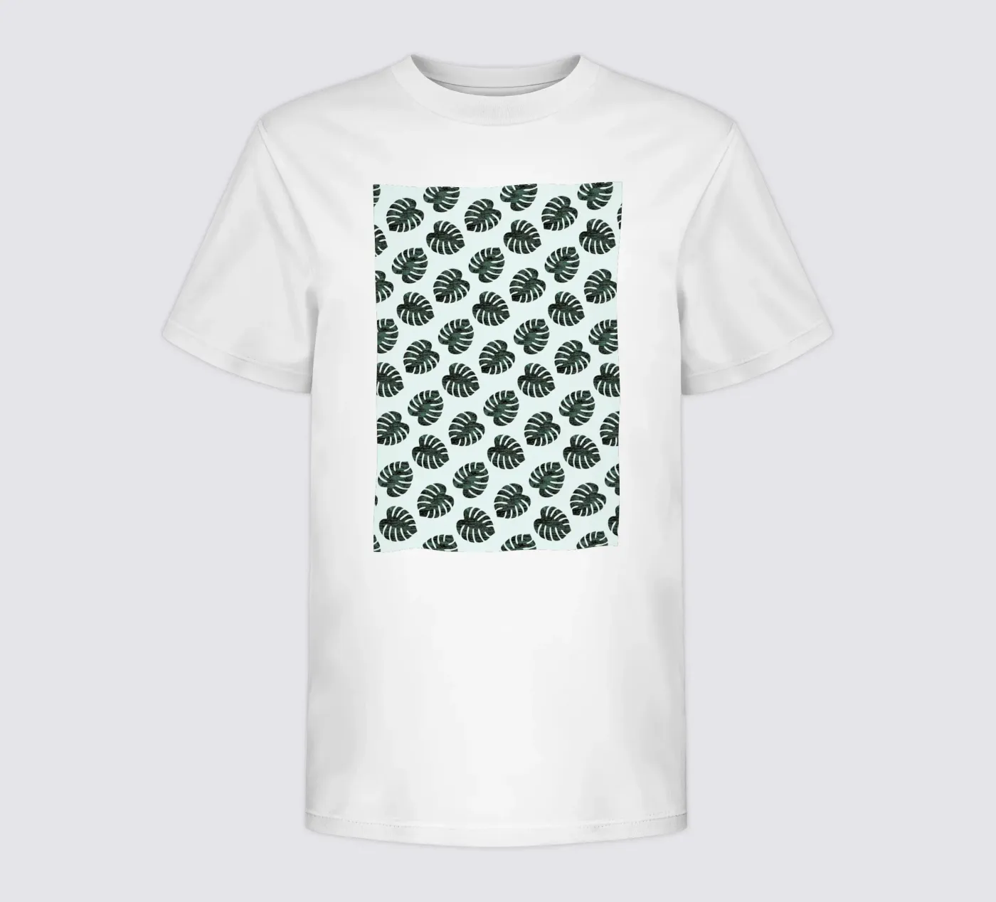 Monstera Pattern kinder t-shirt van Karin Bijlsma