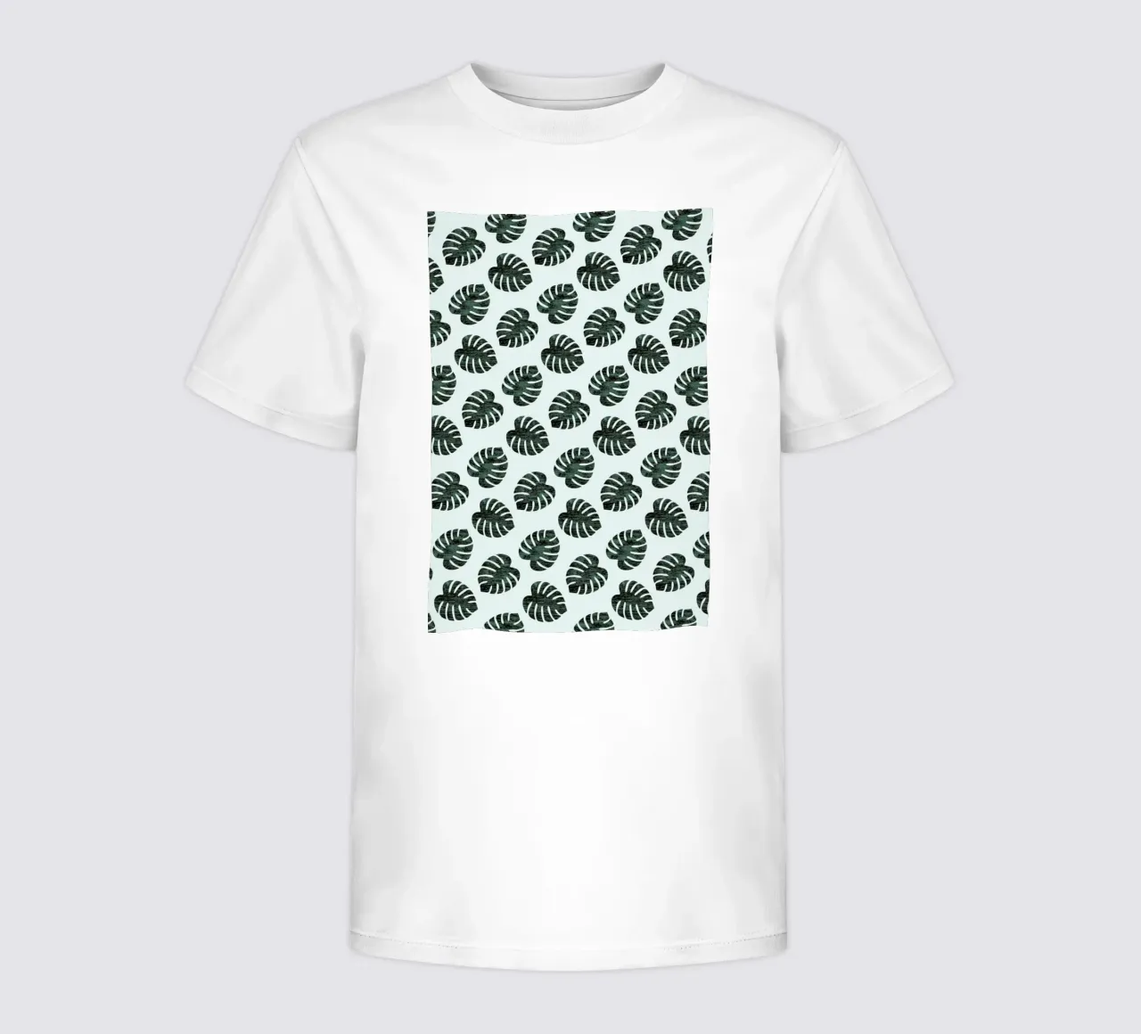 Monstera Pattern Kinder T-Shirt von Karin Bijlsma