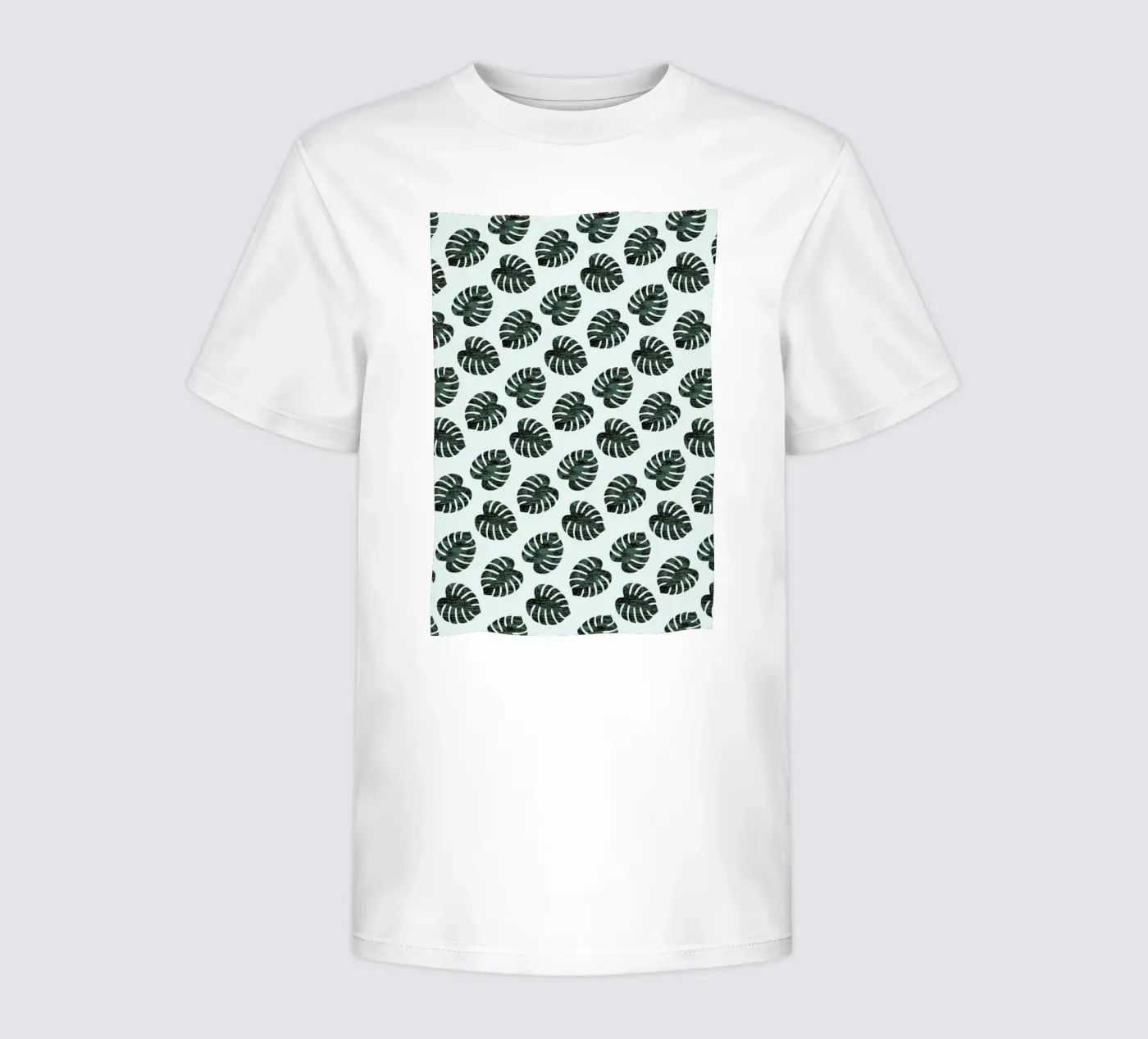 Monstera Pattern kinder t-shirt van Karin Bijlsma