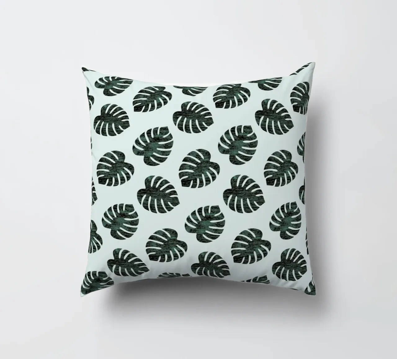 Monstera Pattern cuscino da Karin Bijlsma