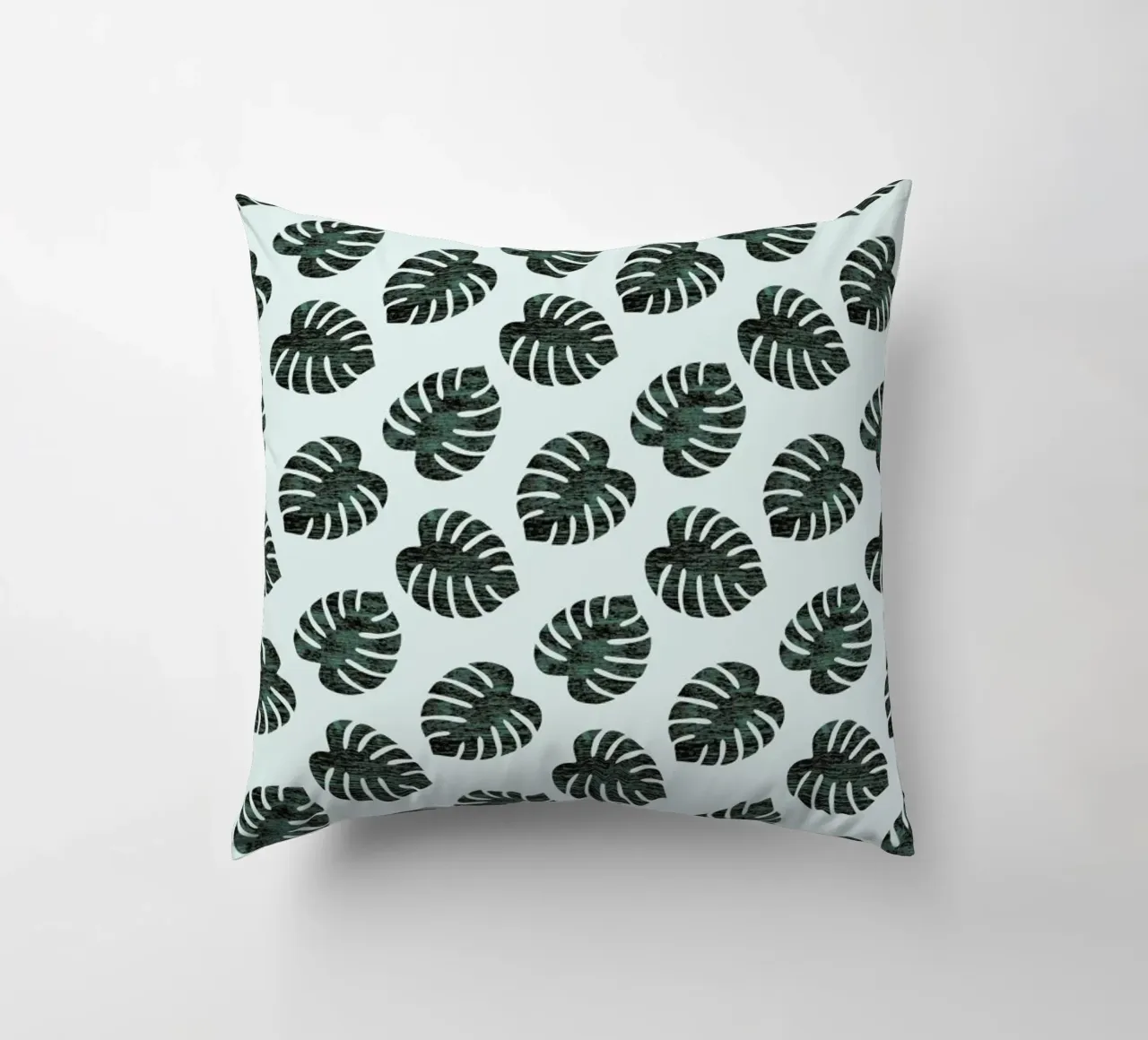 Monstera Pattern cuscino da Karin Bijlsma