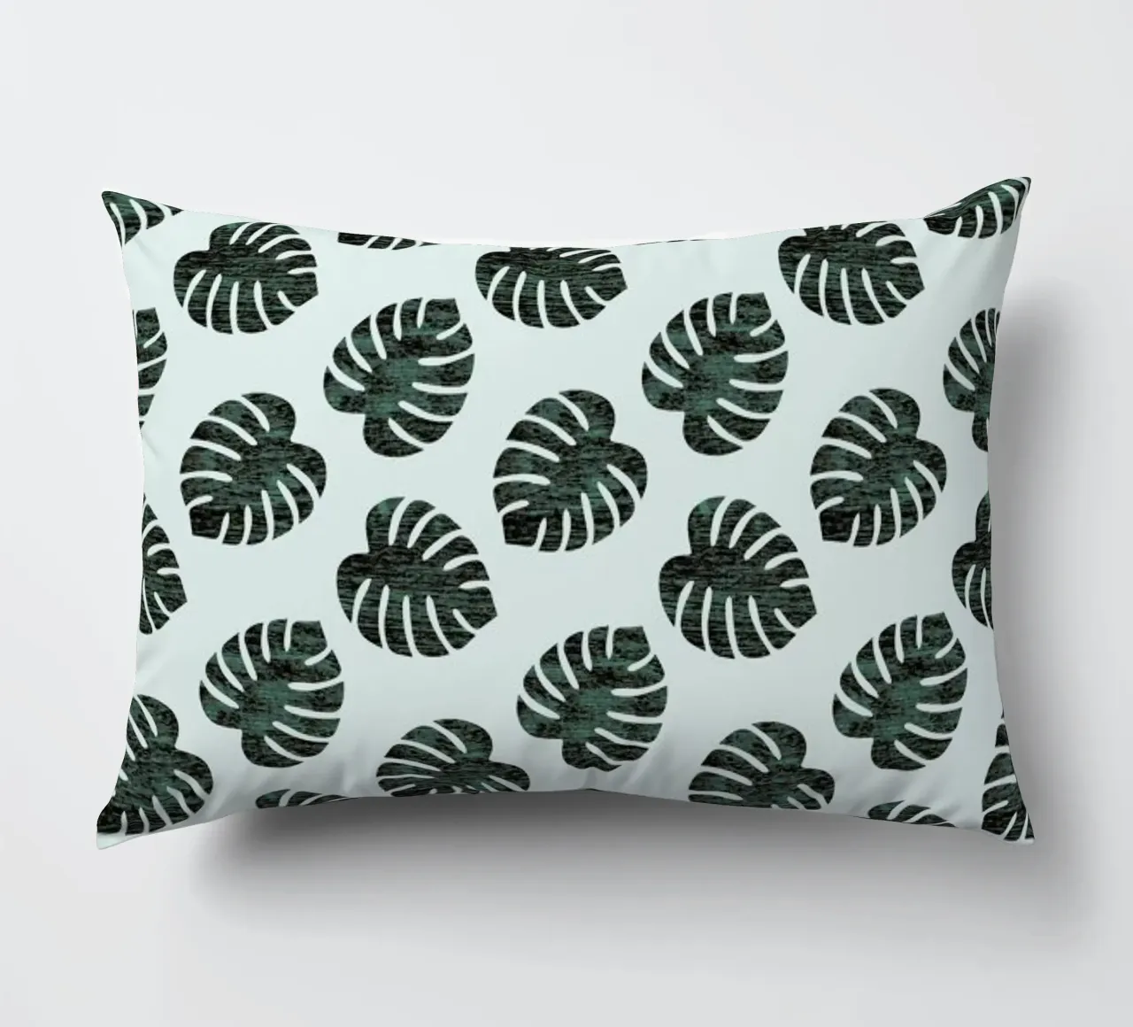 Monstera Pattern Kissen von Karin Bijlsma