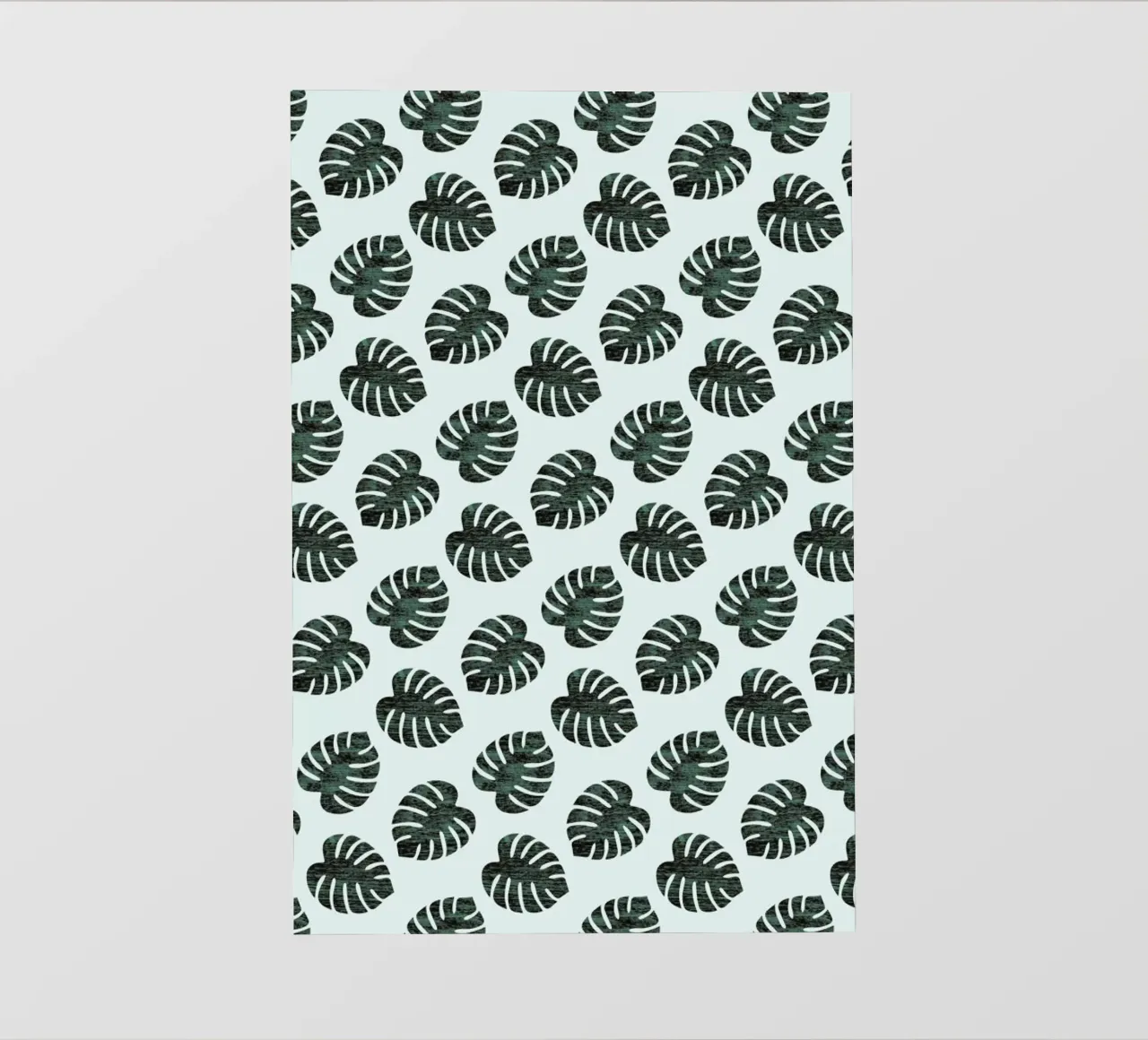 Monstera Pattern Backlit Folie von Karin Bijlsma