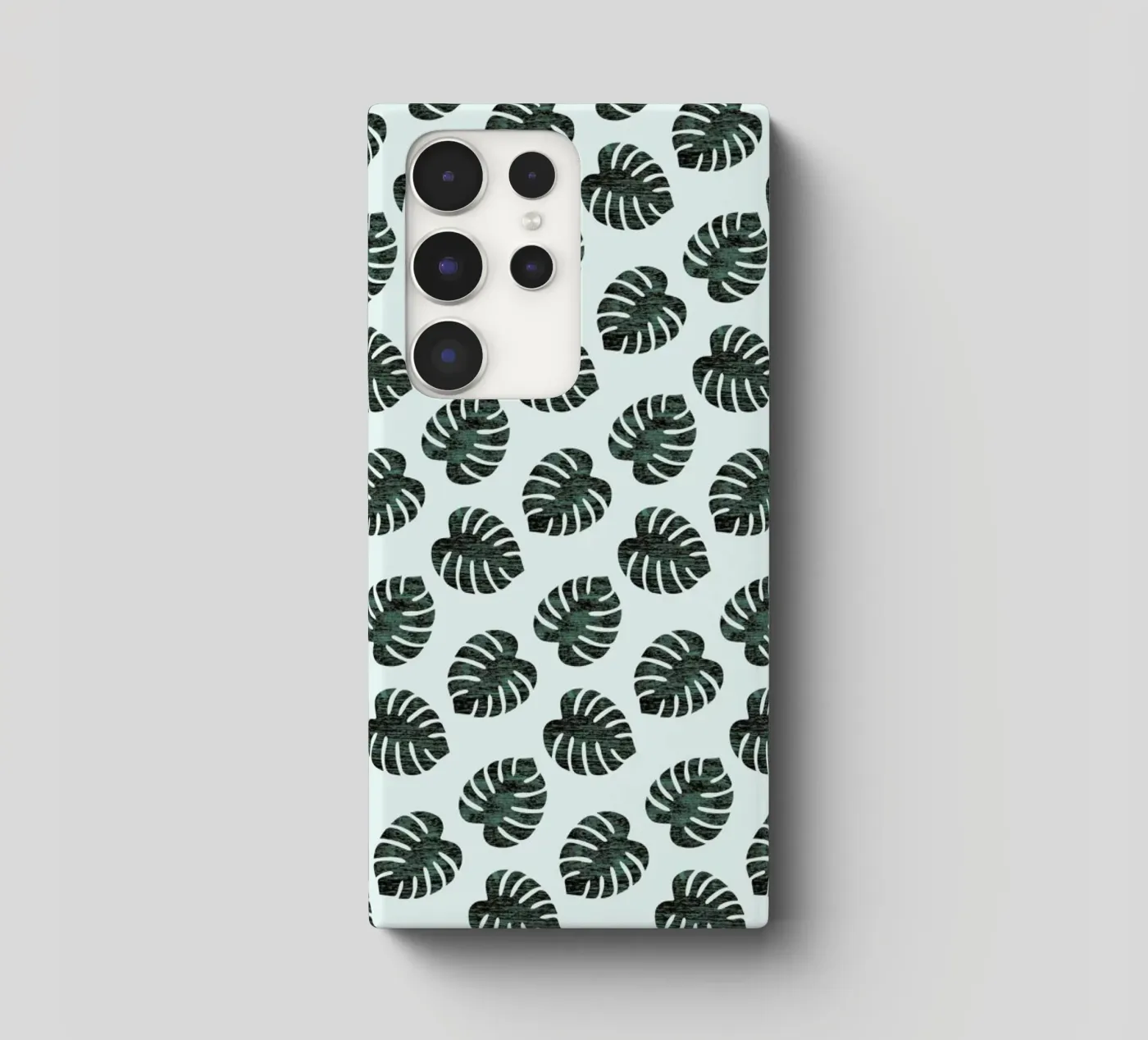 Monstera Pattern samsung phone case by Karin Bijlsma