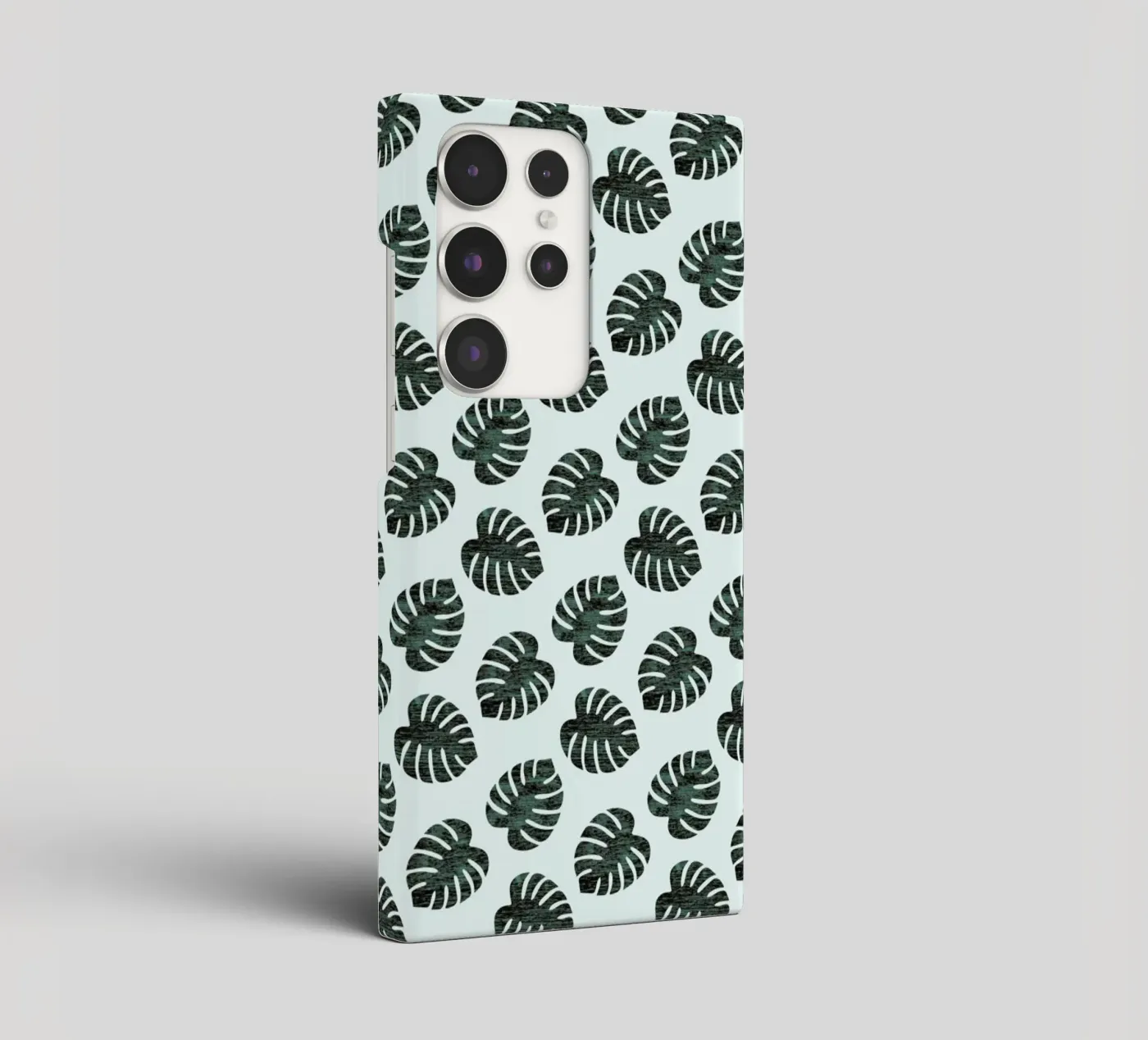 Monstera Pattern samsung phone case by Karin Bijlsma
