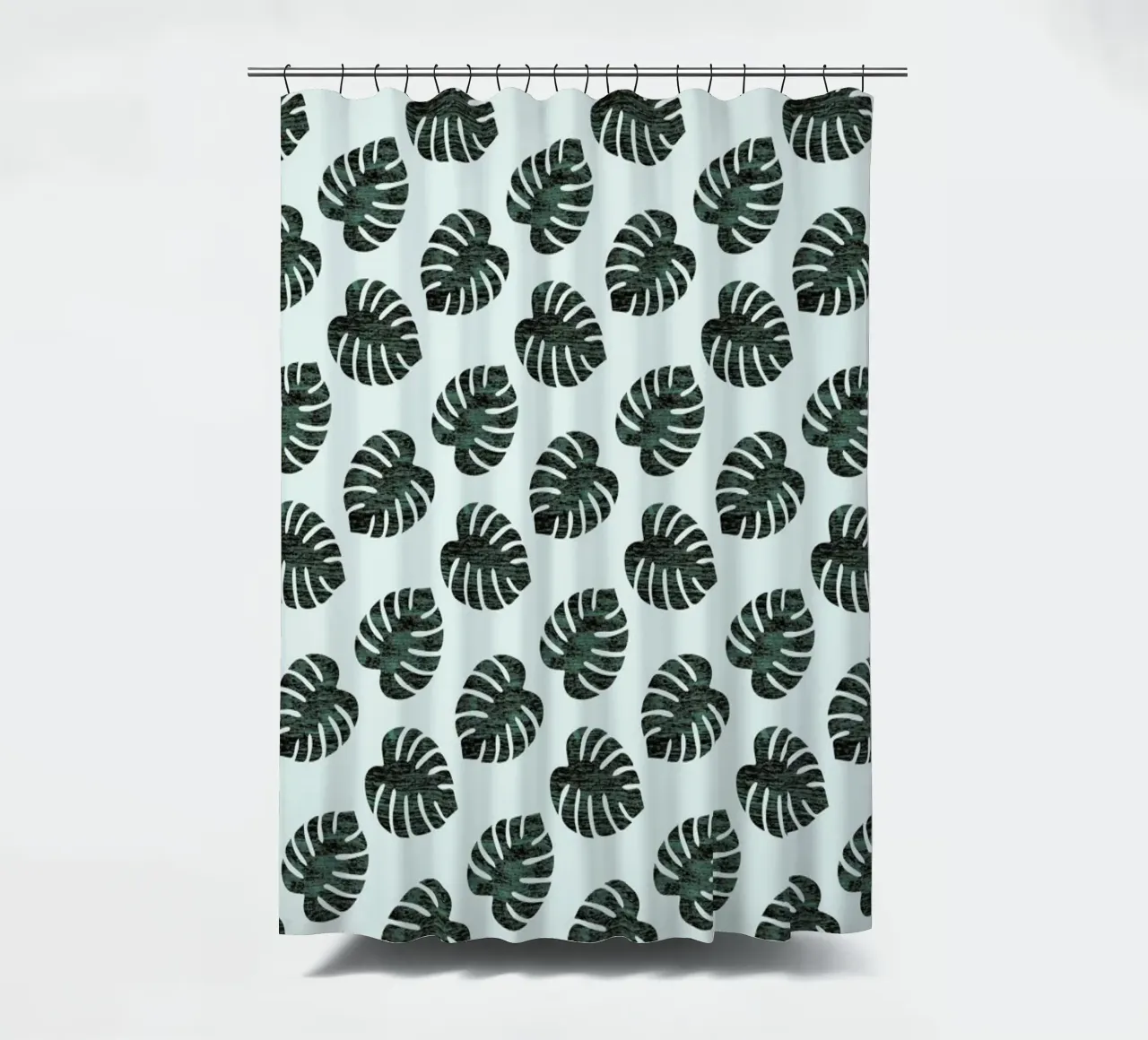 Monstera Pattern tenda da doccia da Karin Bijlsma