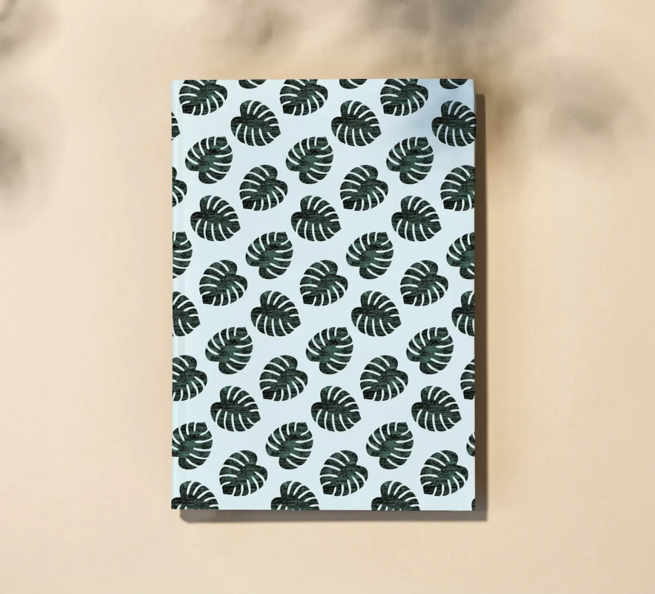 Monstera Pattern Notizbuch von Karin Bijlsma