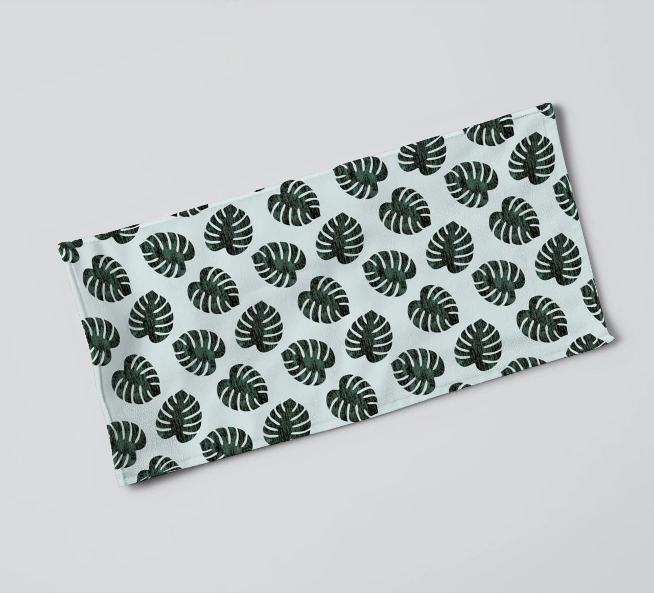 Monstera Pattern asciugamano da bagno da Karin Bijlsma