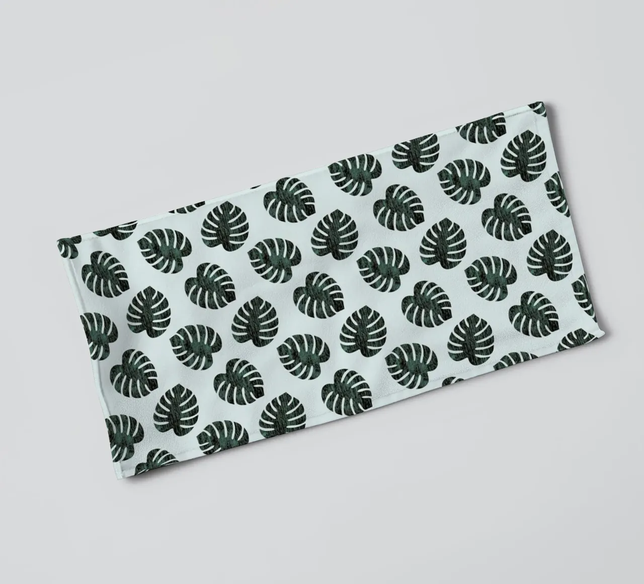 Monstera Pattern asciugamano da bagno da Karin Bijlsma