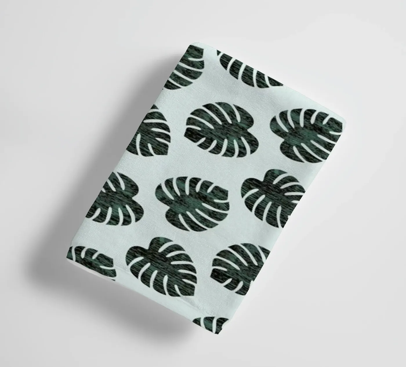 Monstera Pattern towel by Karin Bijlsma