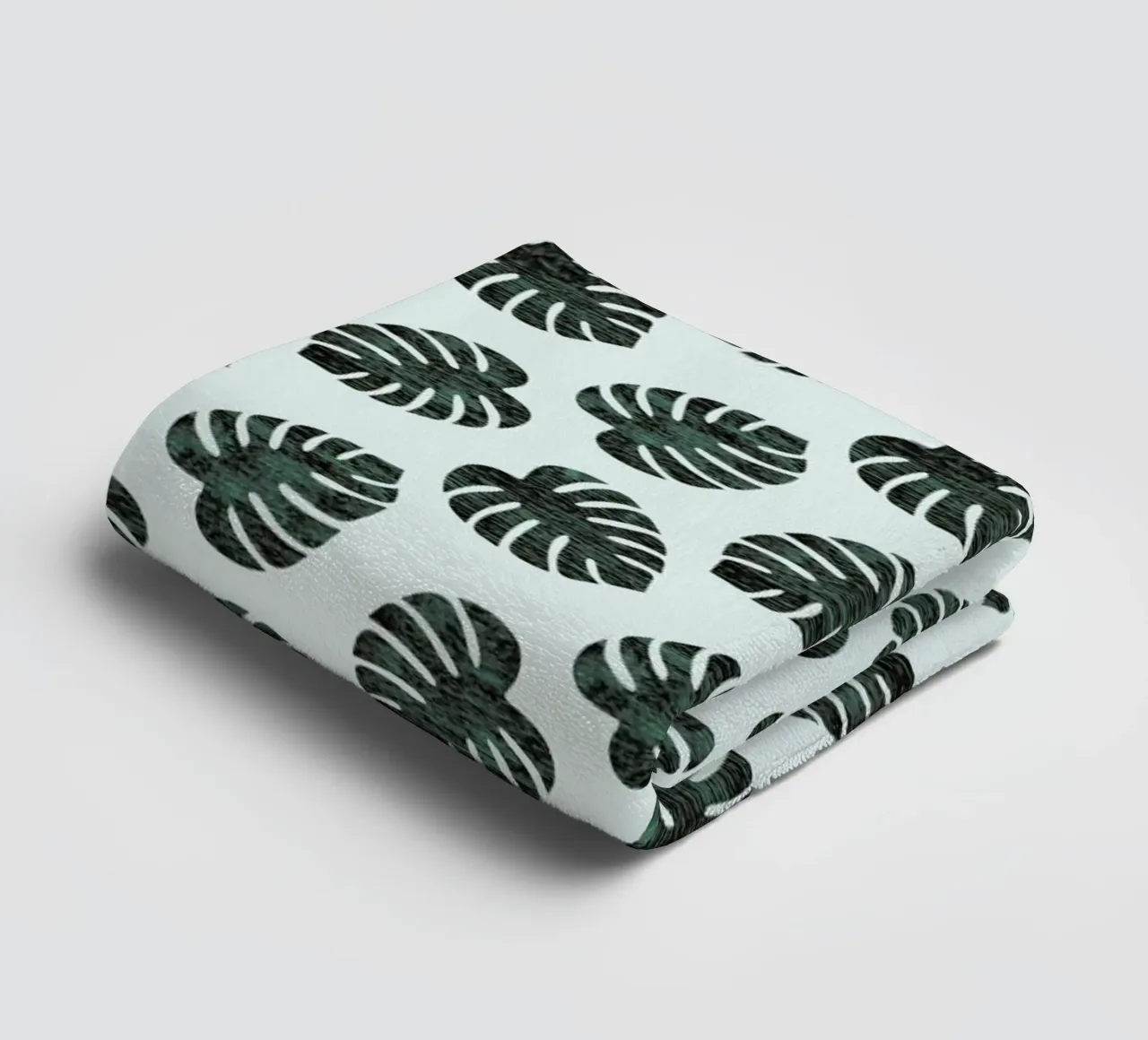 Monstera Pattern asciugamano da bagno da Karin Bijlsma