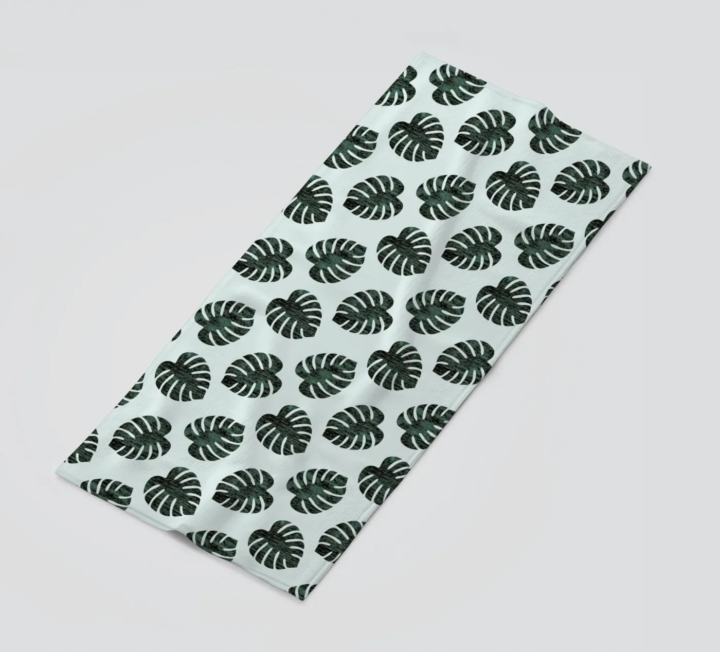 Monstera Pattern Strandtuch von Karin Bijlsma