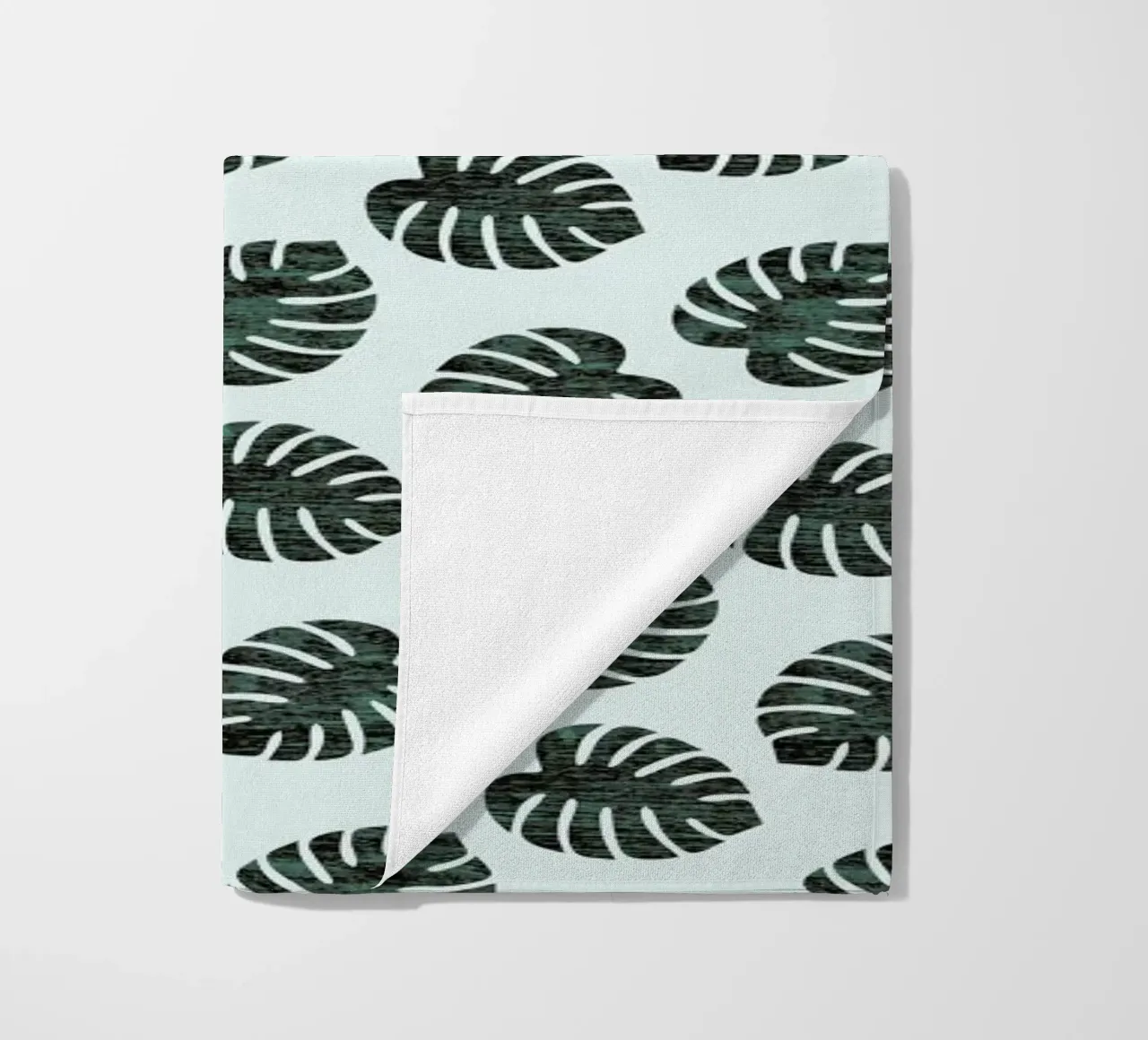 Monstera Pattern Strandtuch von Karin Bijlsma