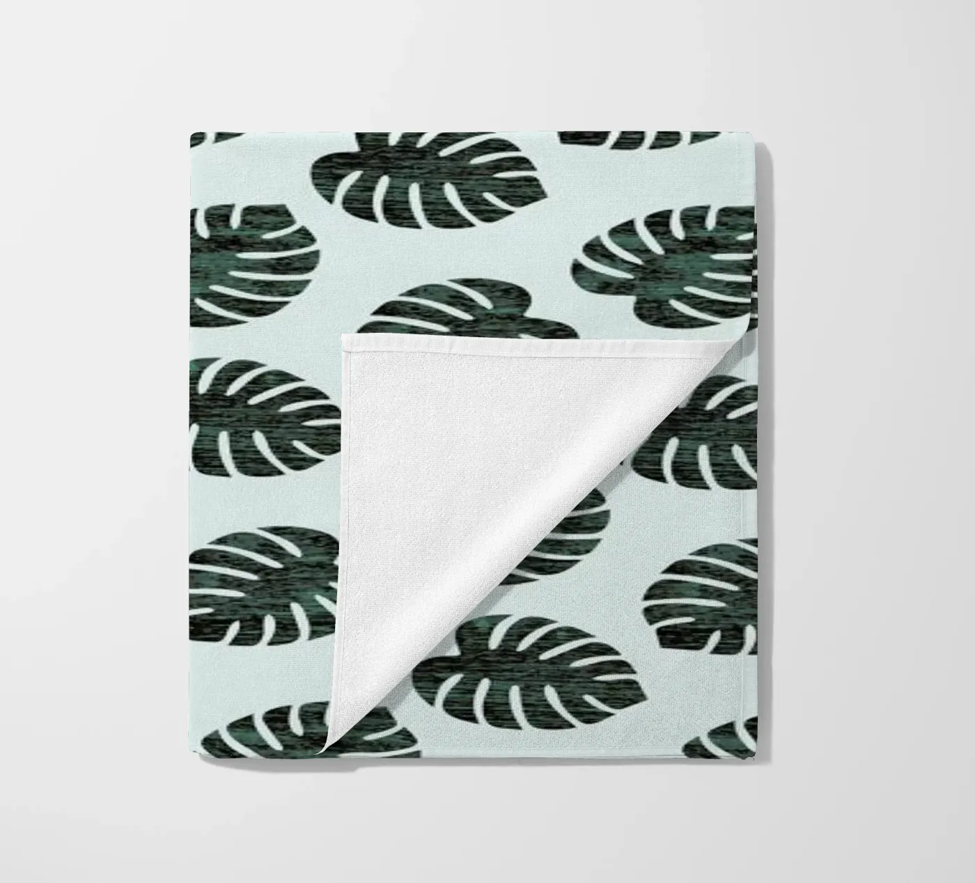 Monstera Pattern Strandtuch von Karin Bijlsma