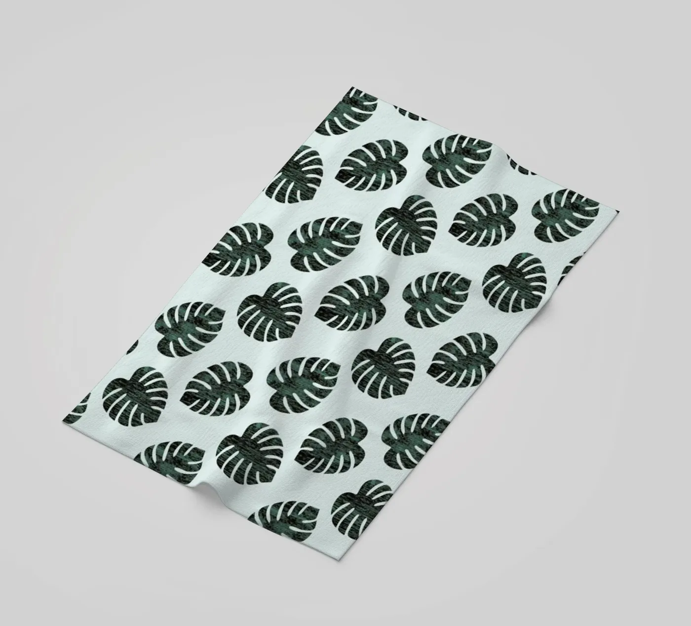 Monstera Pattern Strandtuch von Karin Bijlsma