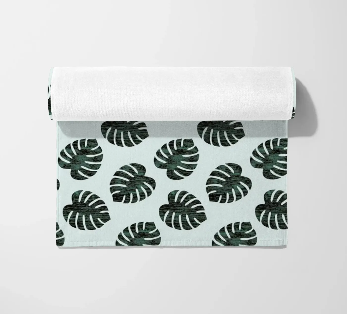 Monstera Pattern Strandtuch von Karin Bijlsma