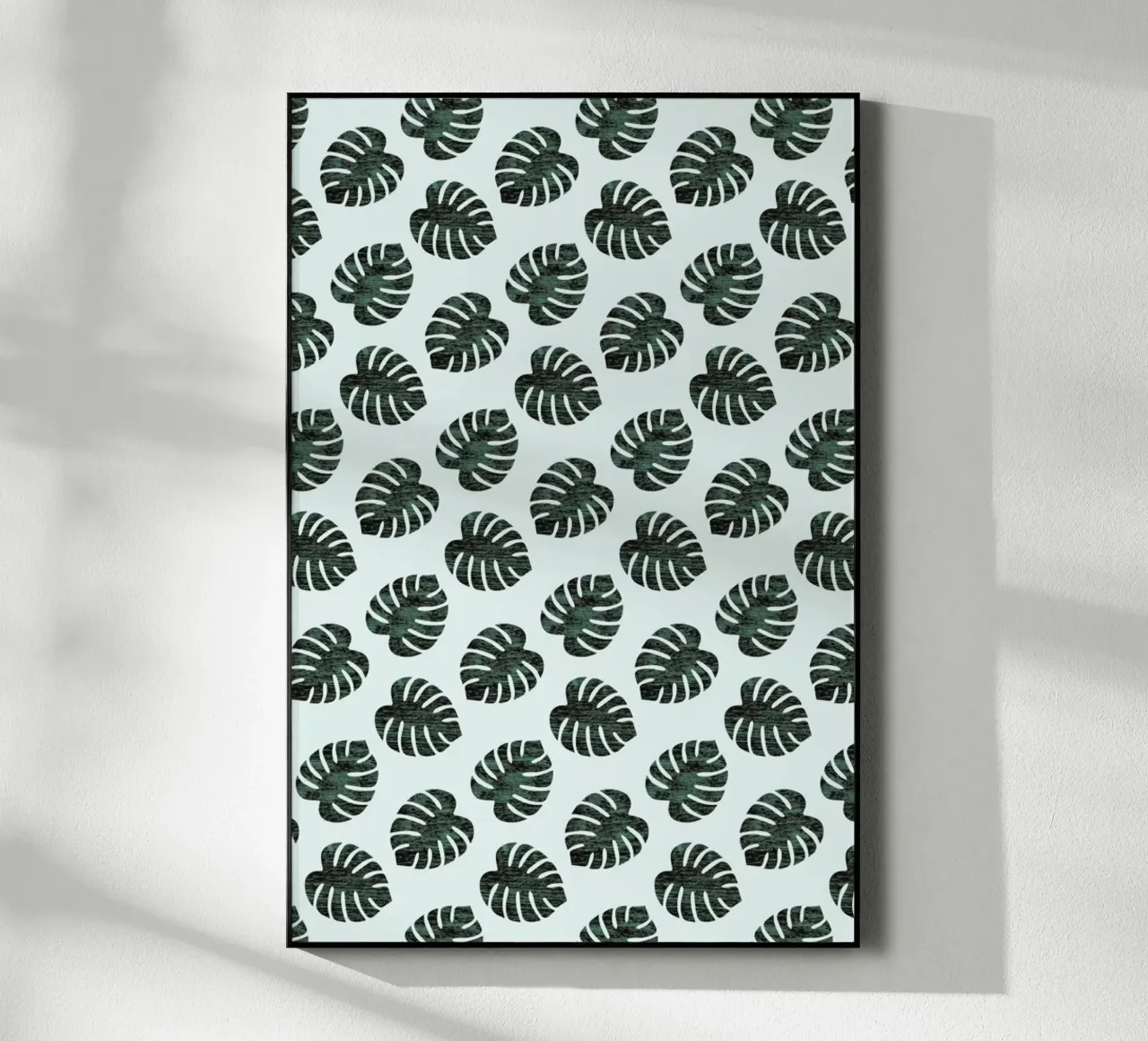 Monstera Pattern plexiglass da Karin Bijlsma