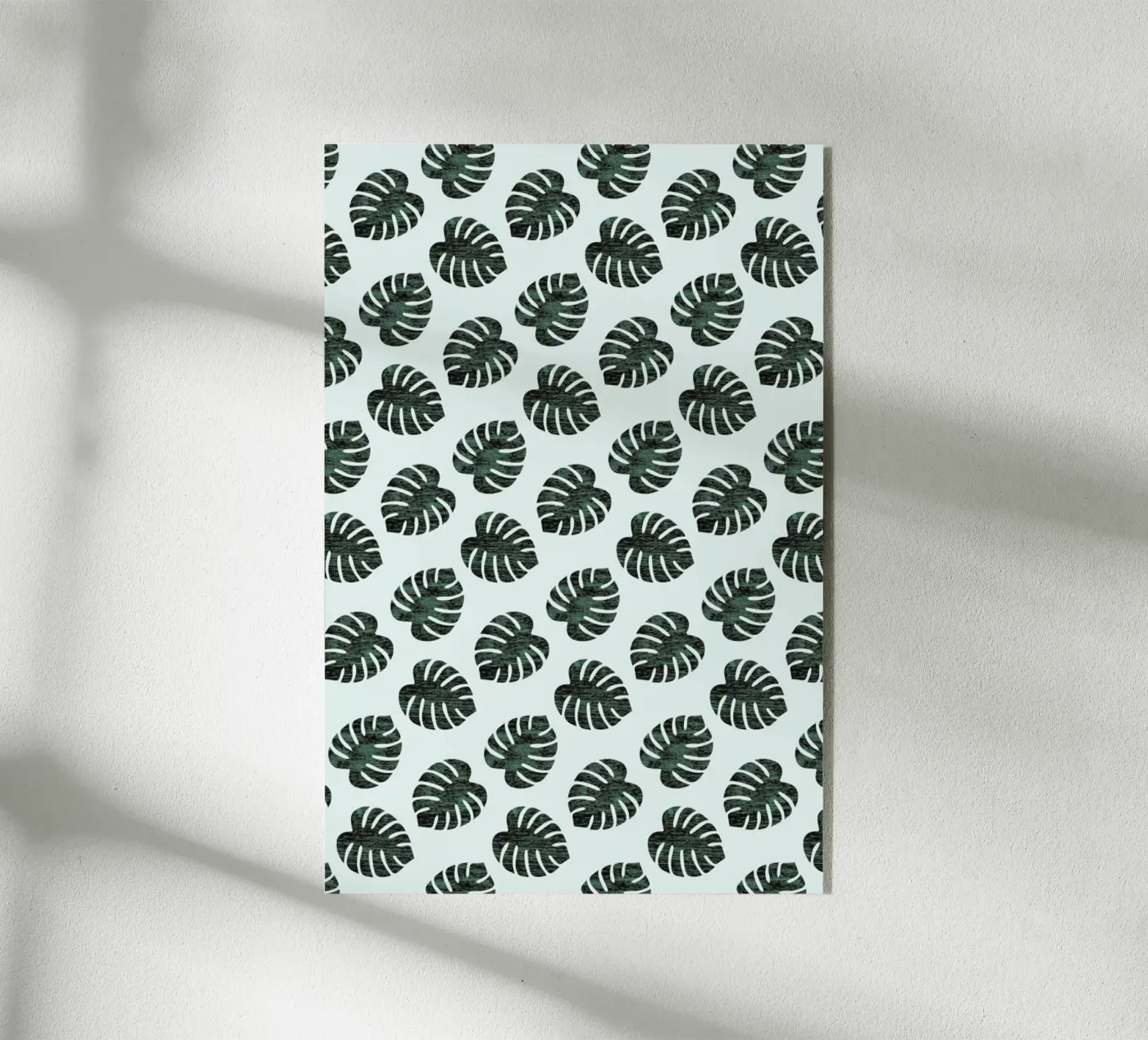 Monstera Pattern plexiglass da Karin Bijlsma