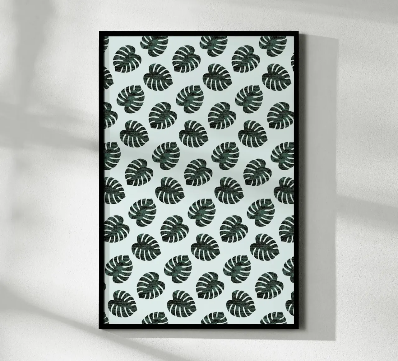 Monstera Pattern carta hahnemühle da Karin Bijlsma