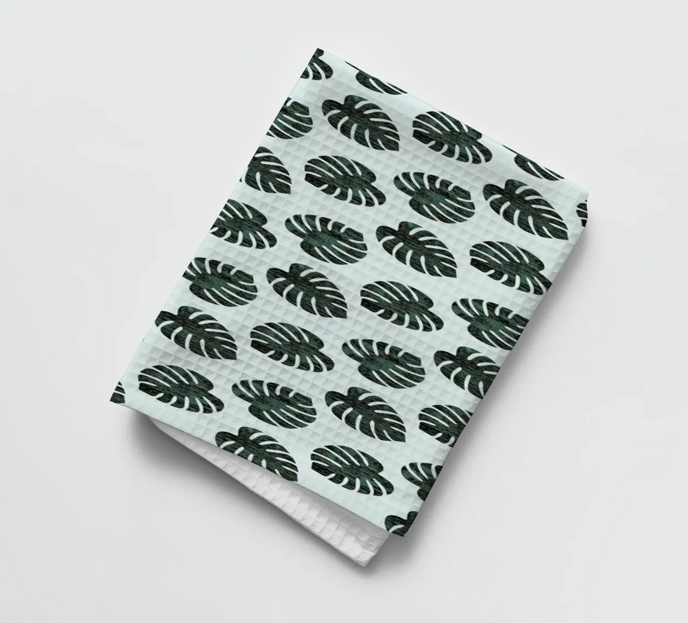 Monstera Pattern torchon de Karin Bijlsma