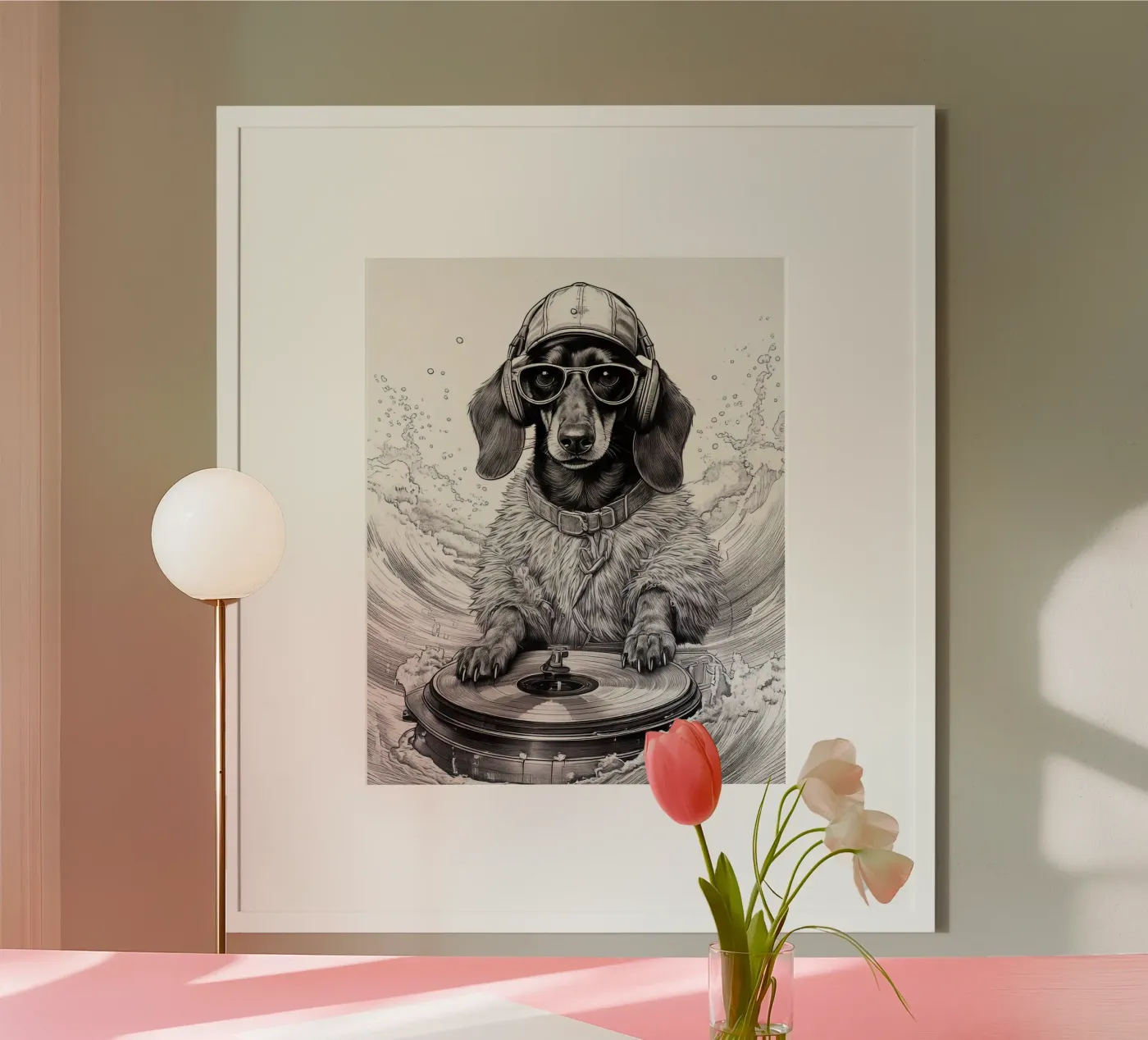 DJ teckel poster da tylerstudio