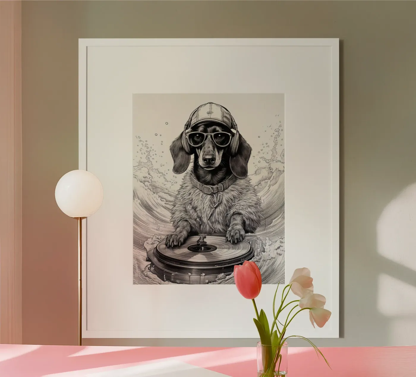 DJ teckel poster da tylerstudio