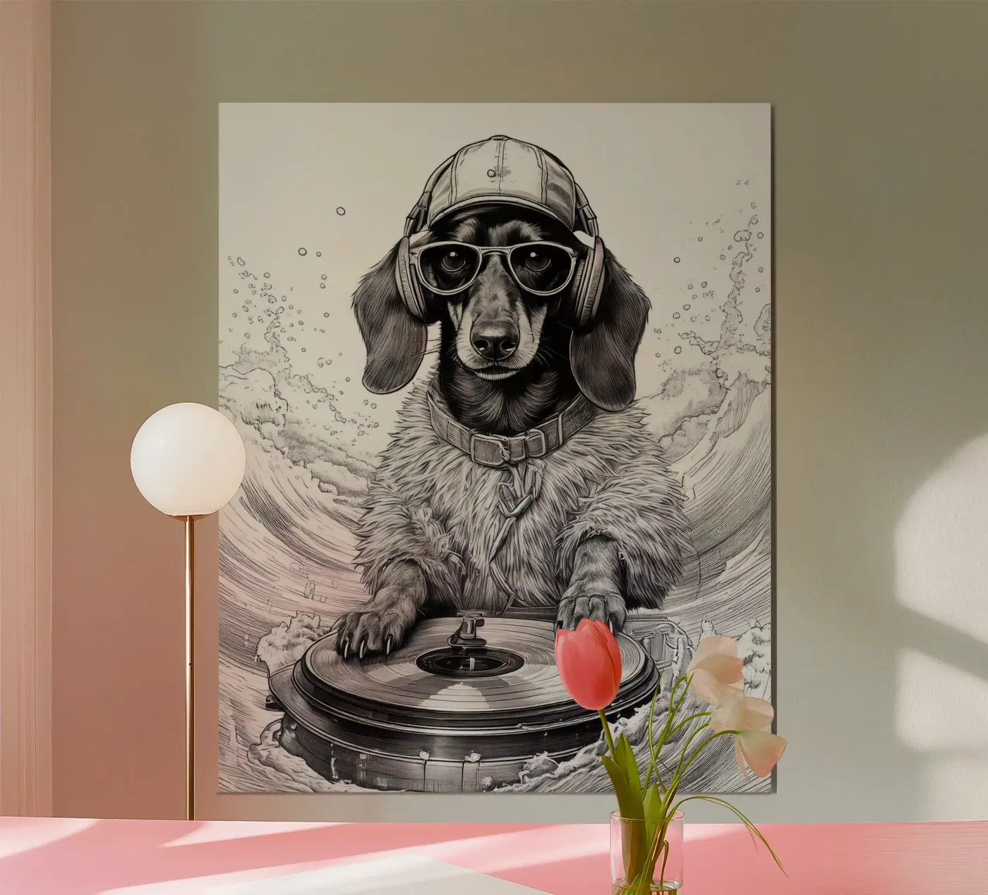 DJ teckel poster da tylerstudio