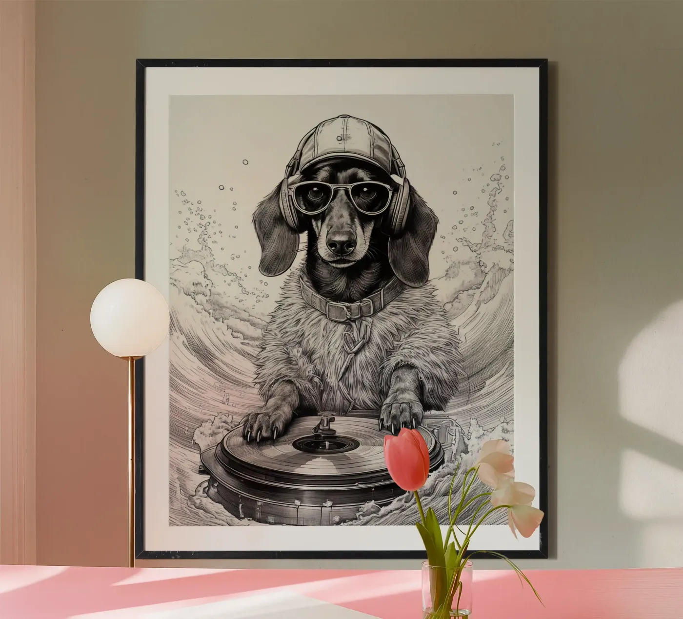 DJ teckel poster da tylerstudio