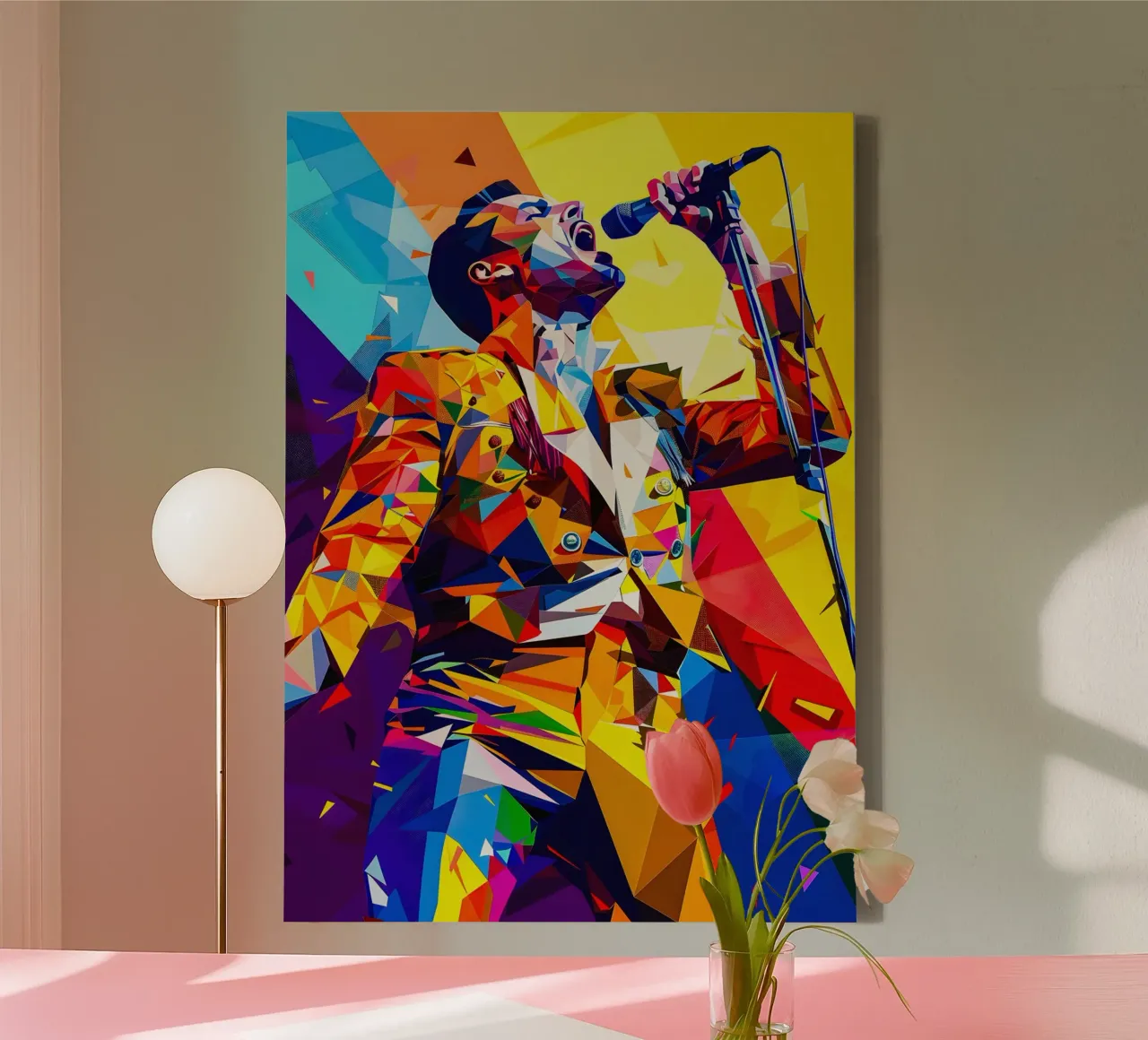 Freddie Mercury tela con Cornice a cassetta da HopeStudio