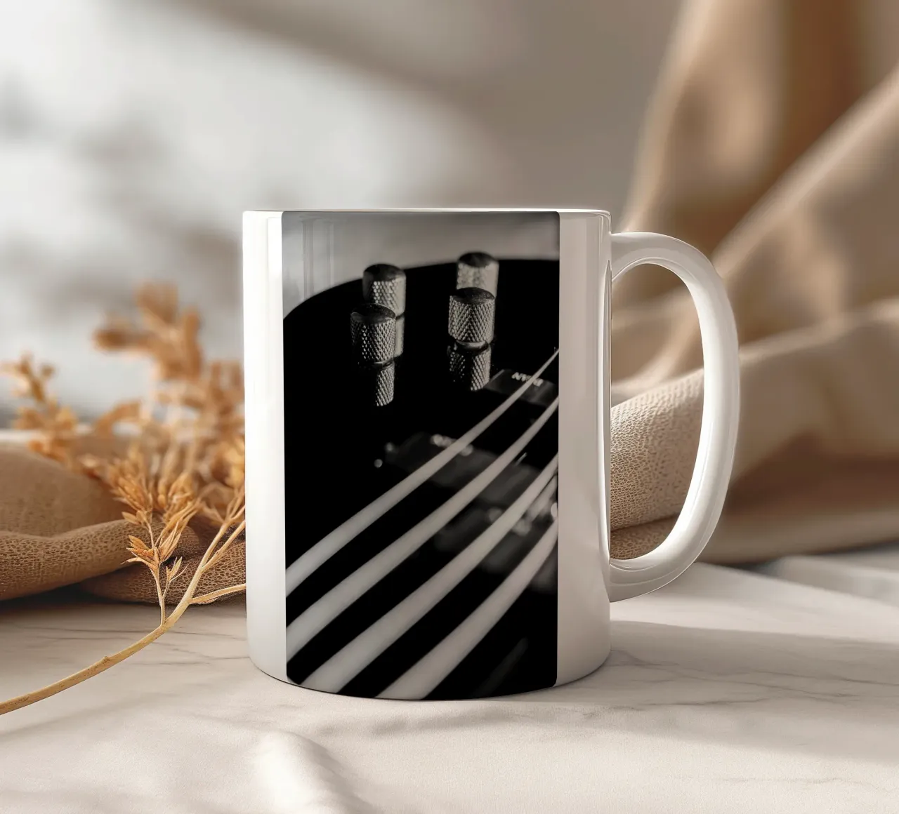 Basso nero tazza in ceramica da anderm
